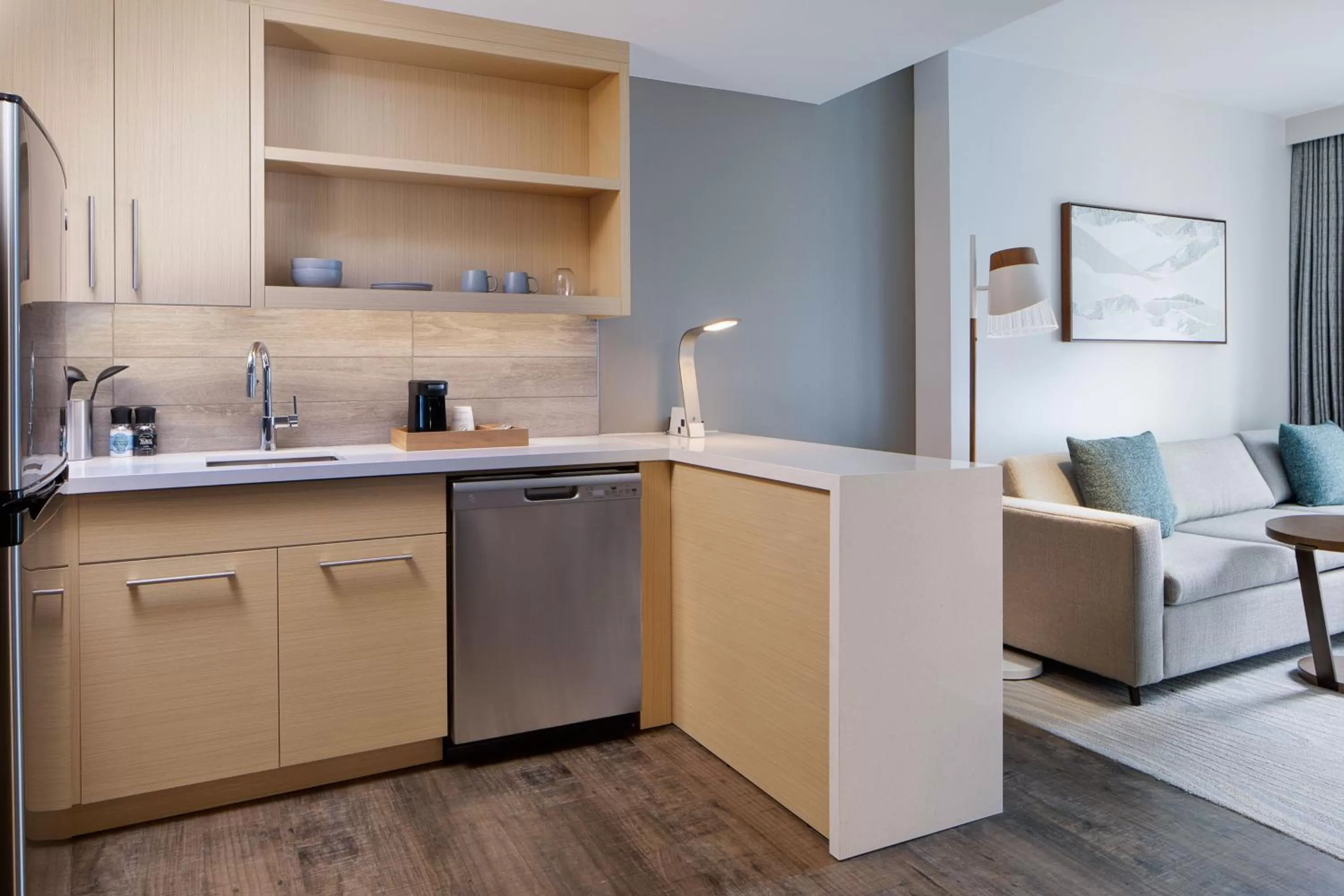 Kitchen or kitchenette in Element Salt Lake City Downtown