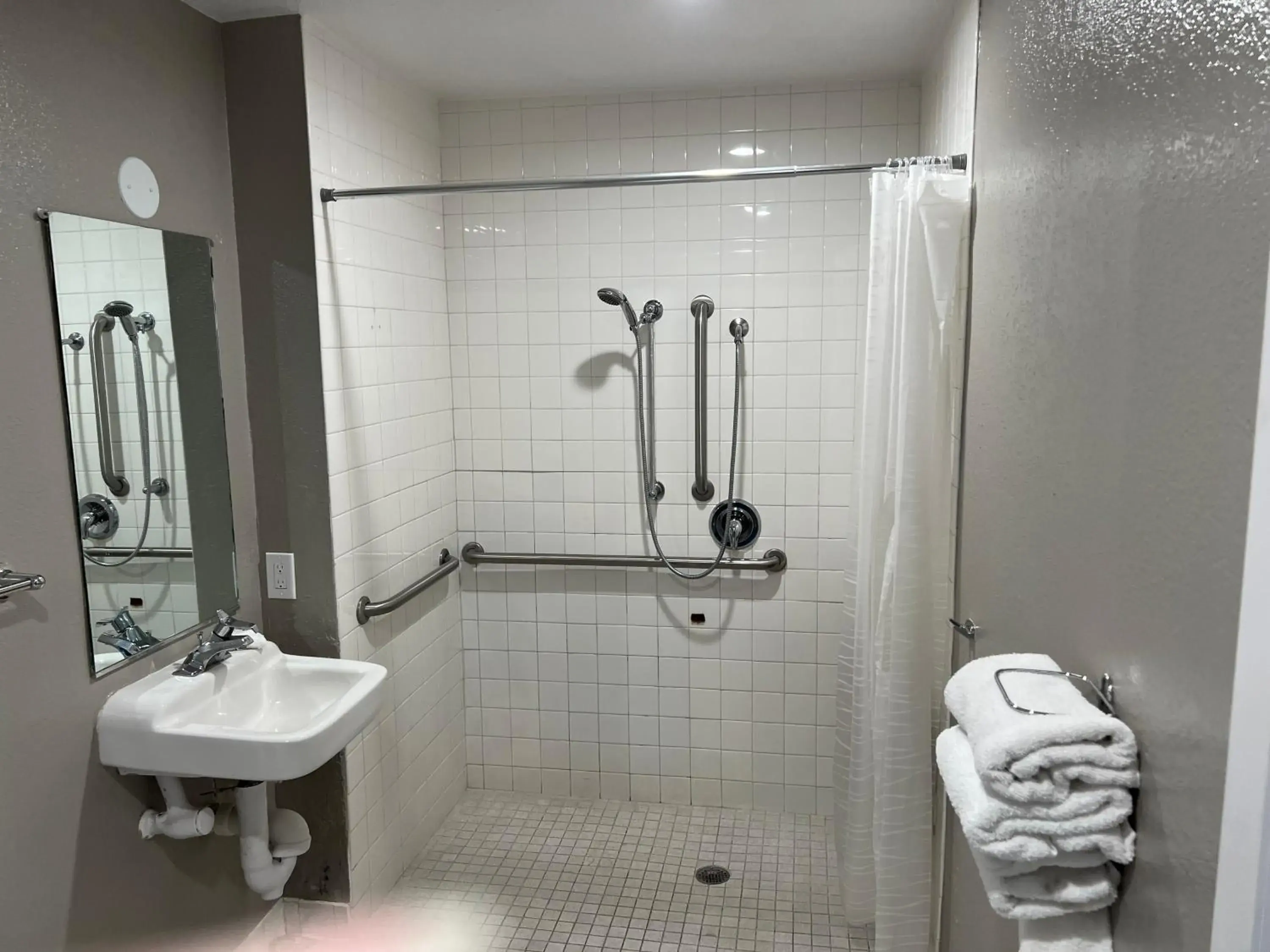 Bathroom in Motel 6-Arcata, CA Cal Poly Humboldt