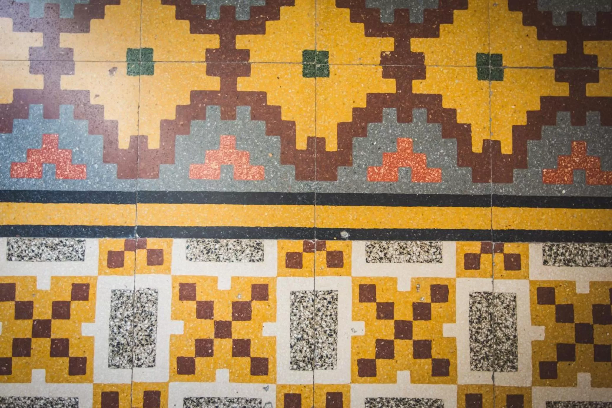 Decorative detail in B&B Le Ferule