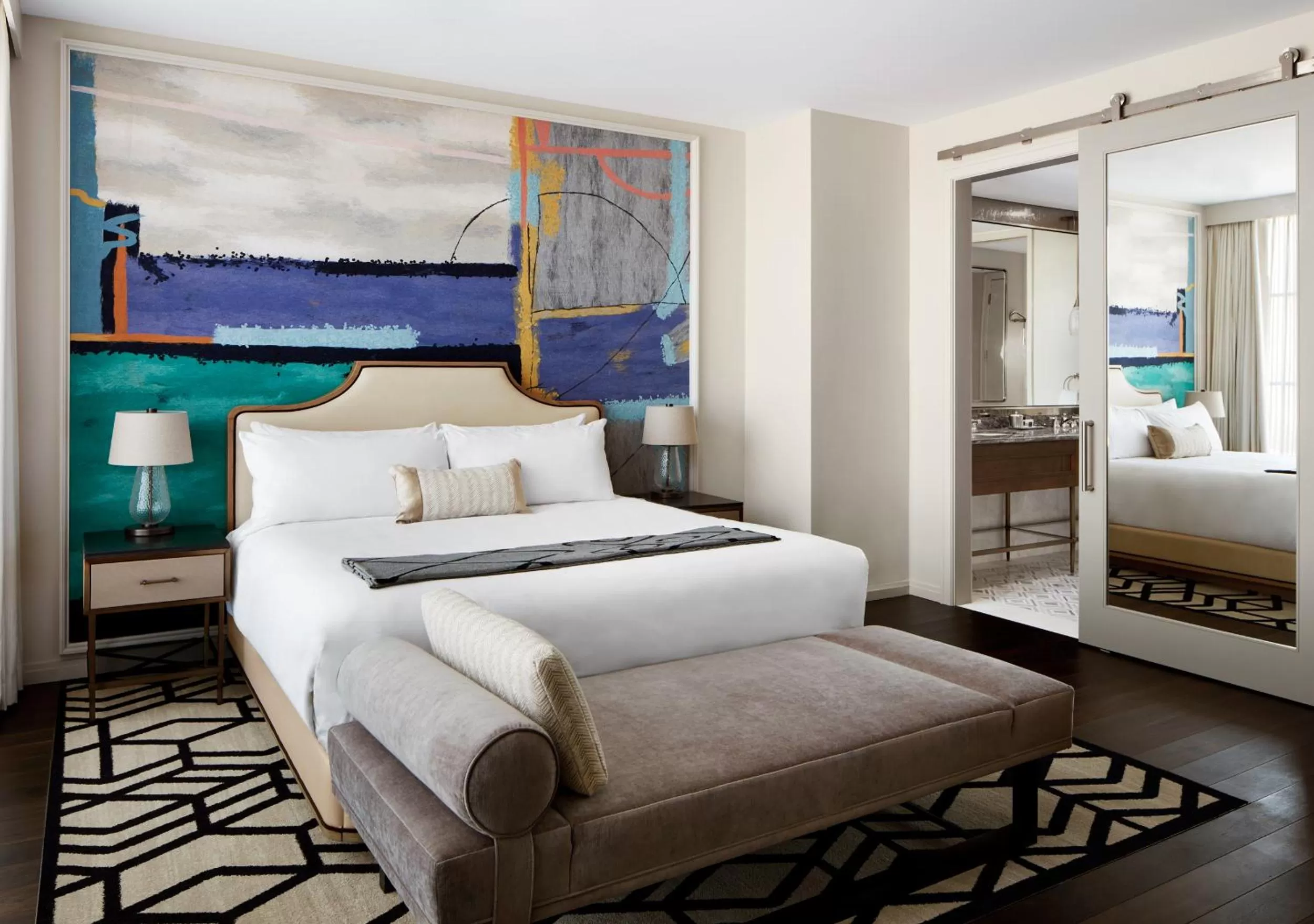 Bathroom, Bed in Sophy Hyde Park