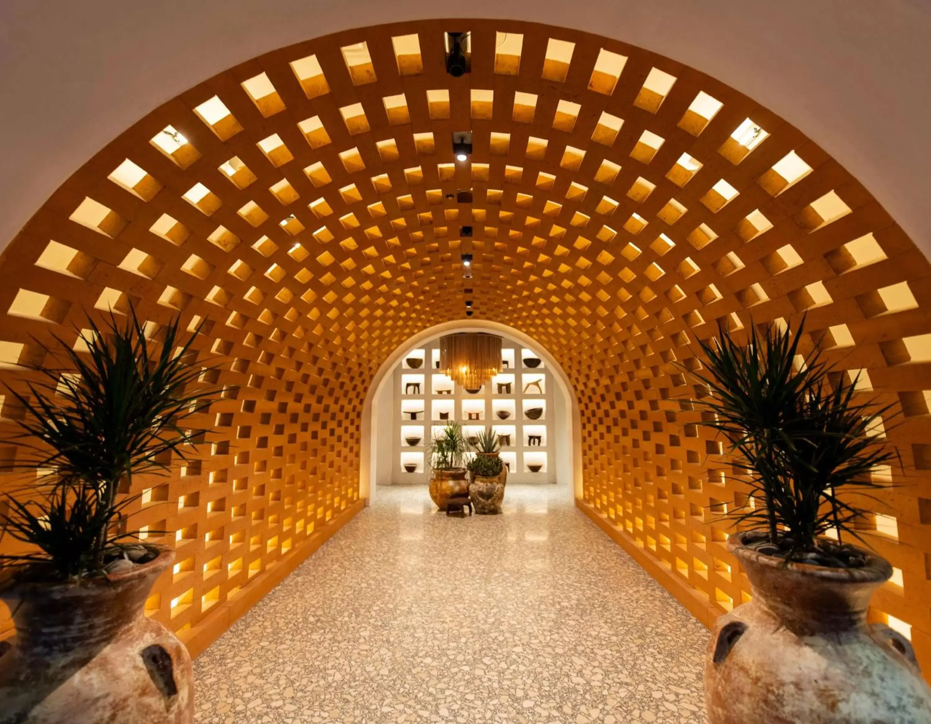 Dining area in Virgin Hotels Las Vegas, Curio Collection by Hilton