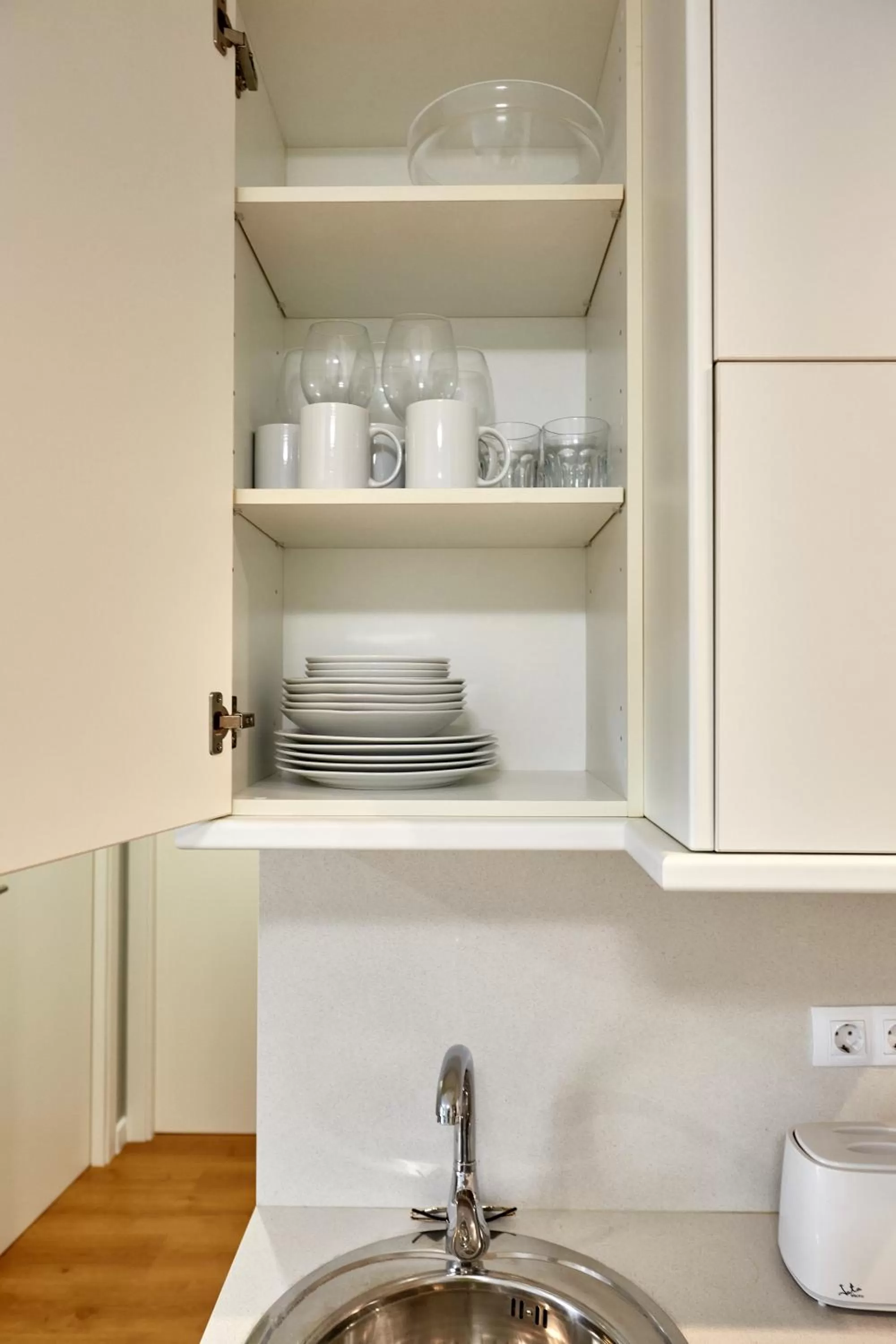 Kitchen or kitchenette in Apart-hotel Happy Life