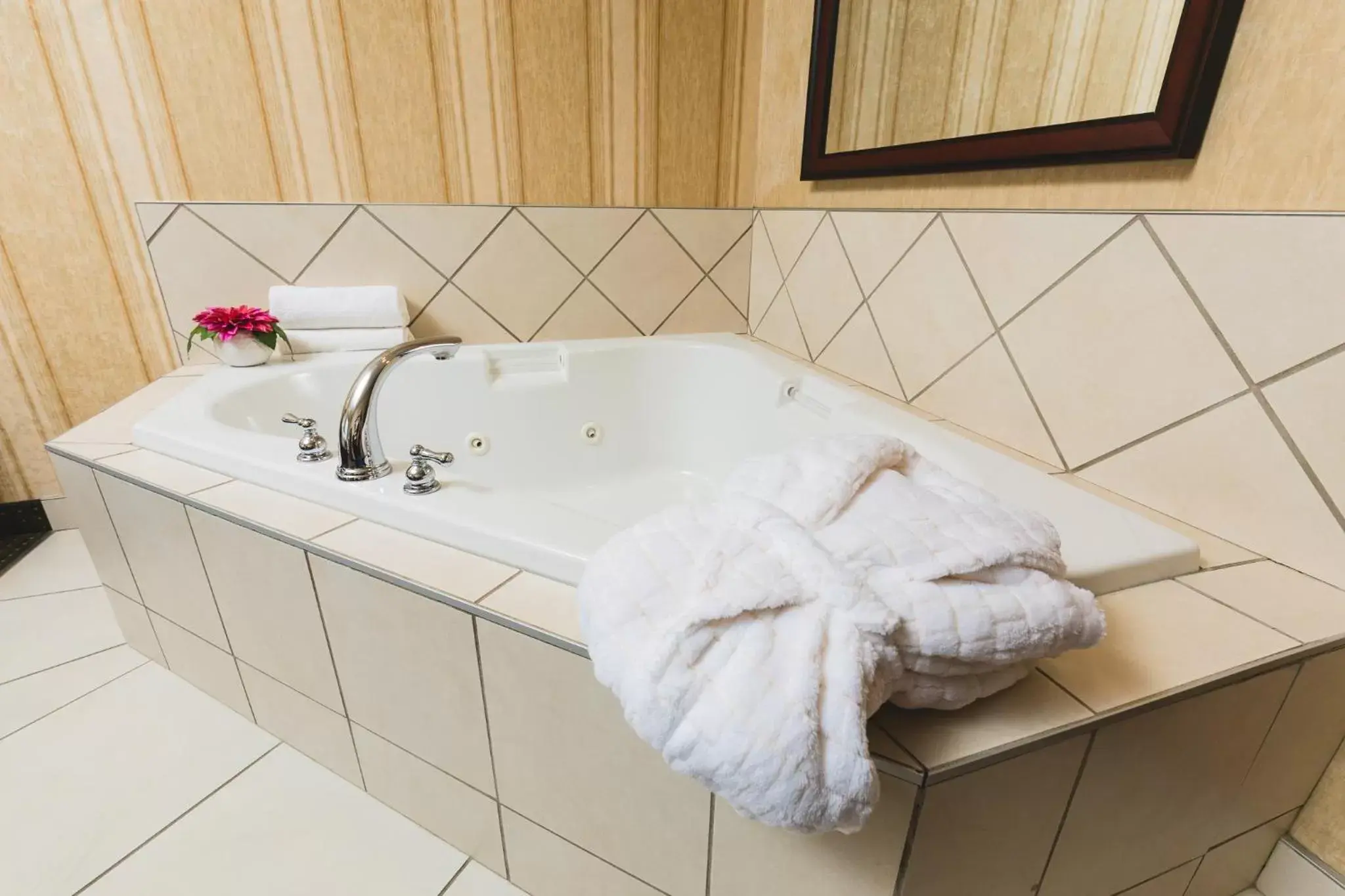 Guests, Bathroom in Redwood Inn & Suites