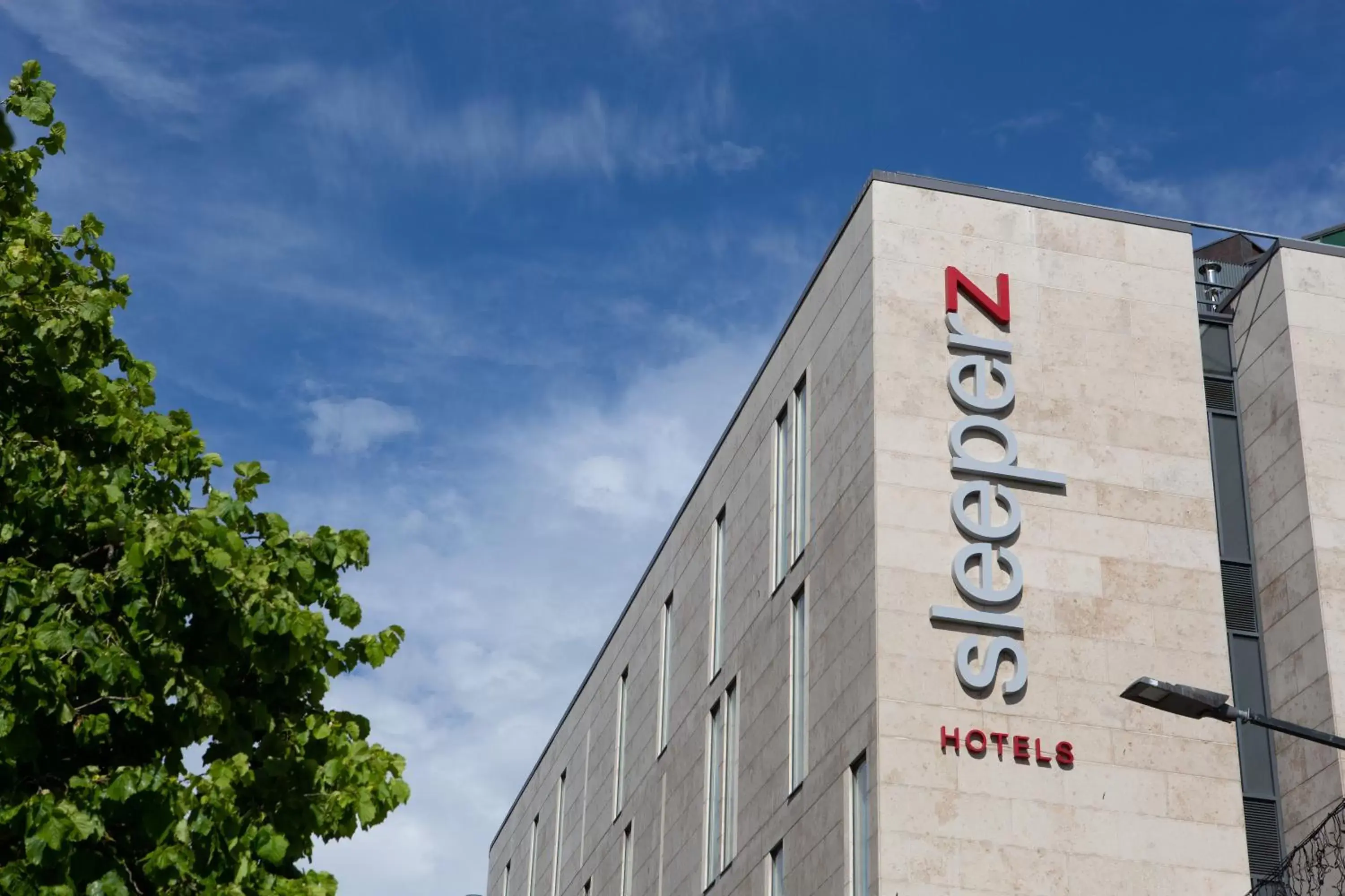 Property building in Sleeperz Hotel Cardiff