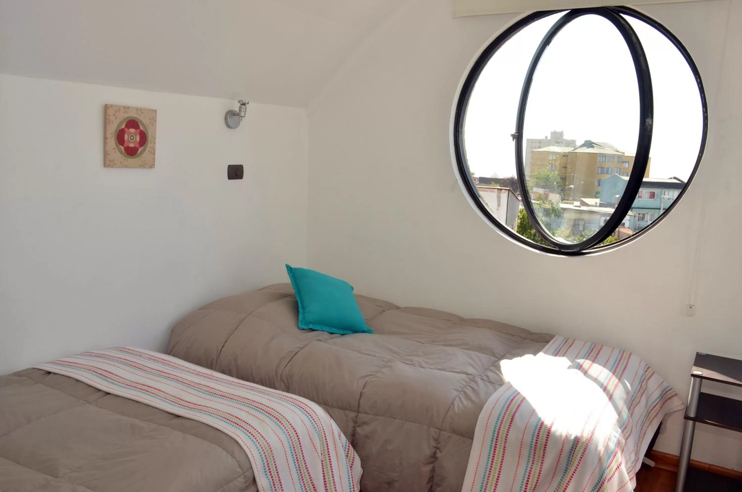 Decorative detail, Bed in B&B Hostel CasaMoro