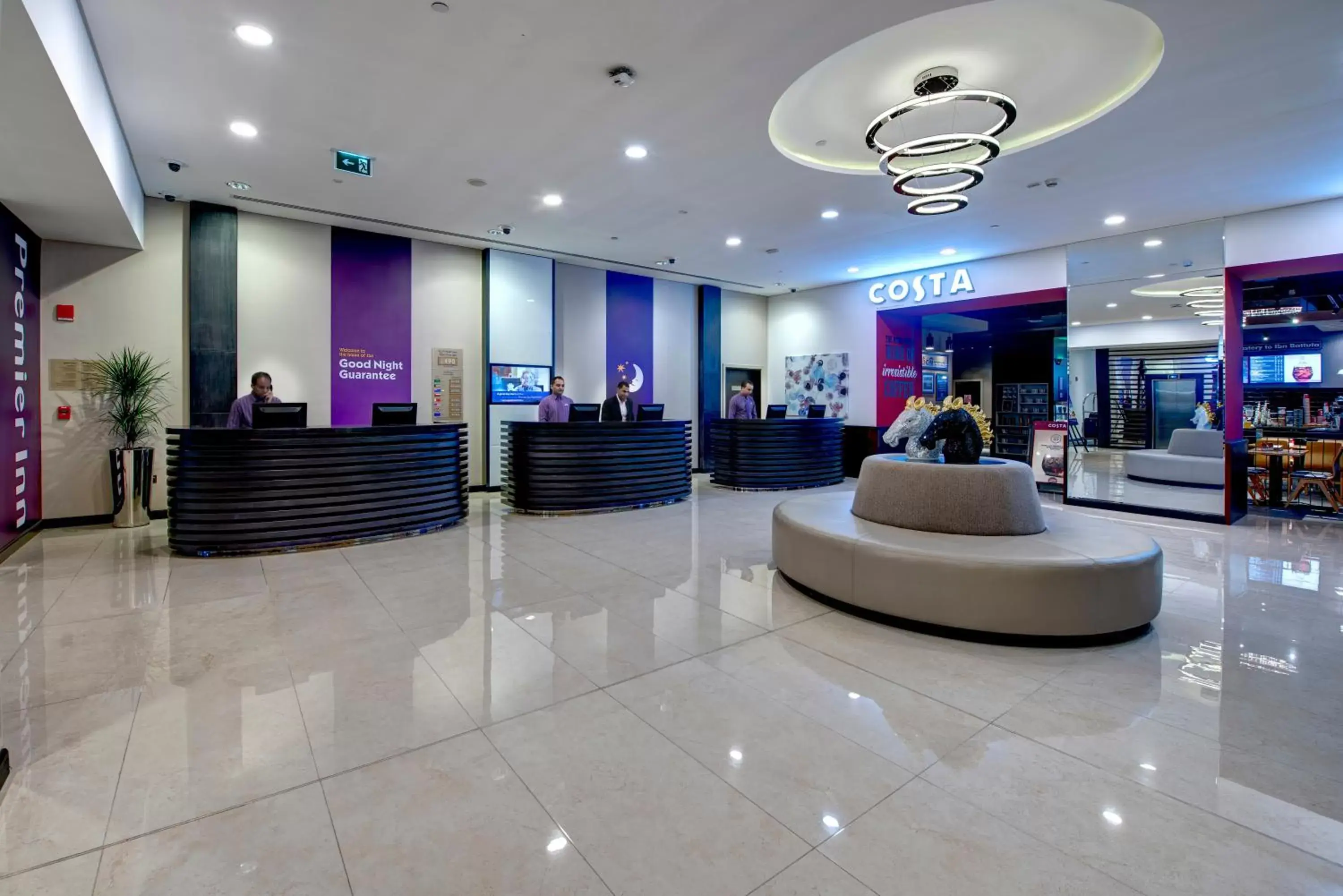 Lobby or reception, Lobby/Reception in Premier Inn Dubai Ibn Battuta Mall