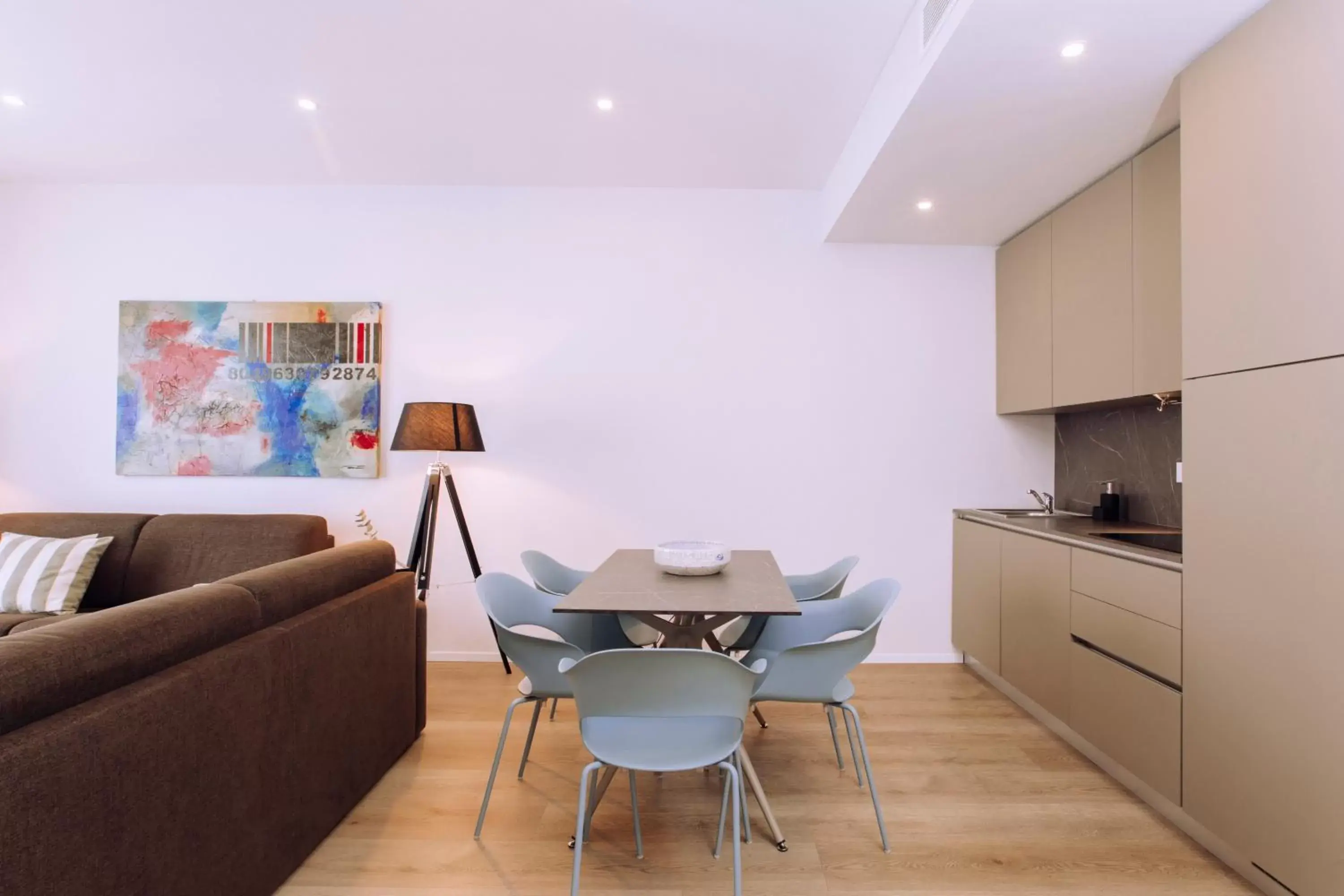 Living room, Dining Area in Ah Porticcioli Boutique Apartments