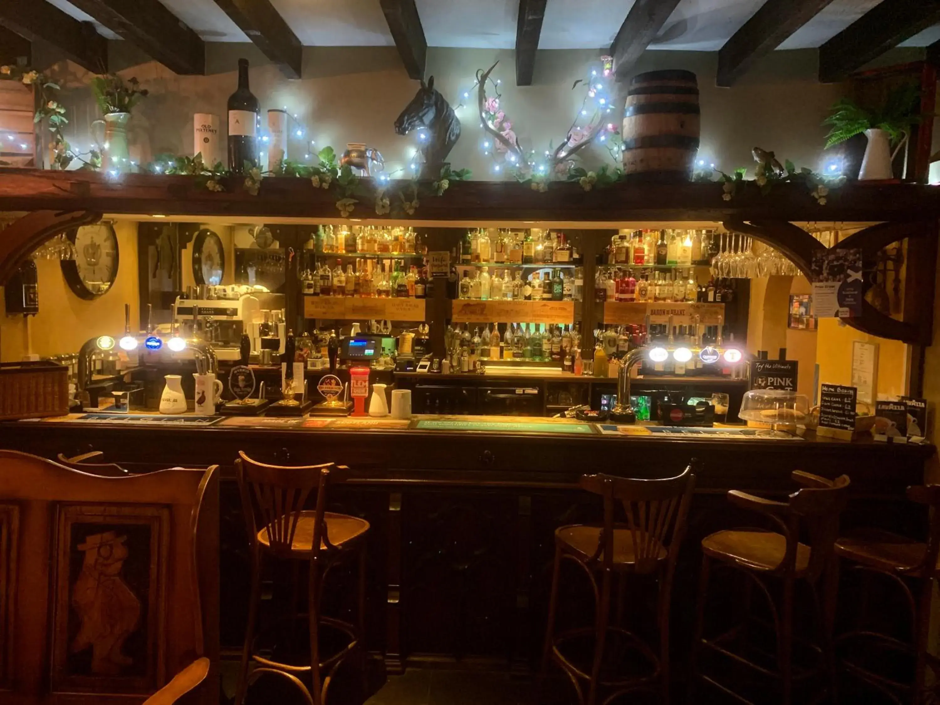 Lounge or bar, Lounge/Bar in The Horseshoe Inn