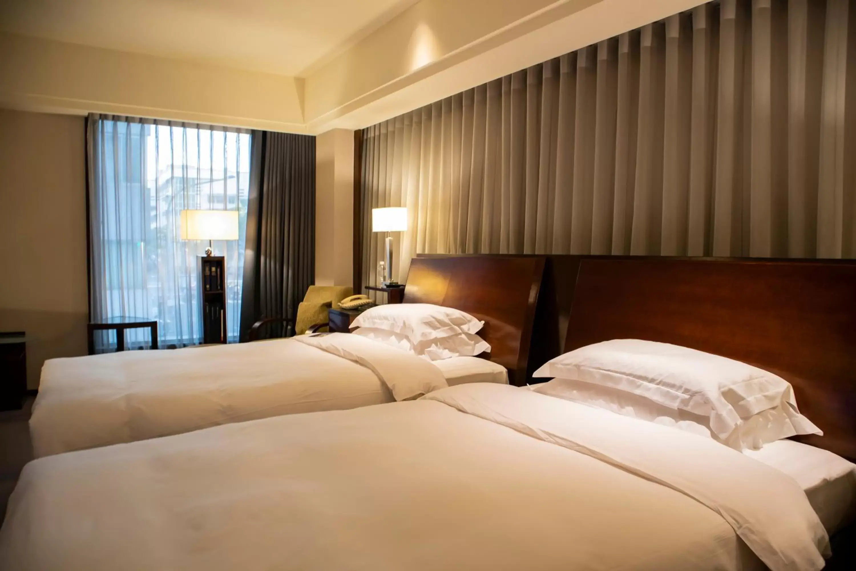 Bed in Les Suites Taipei - Da An
