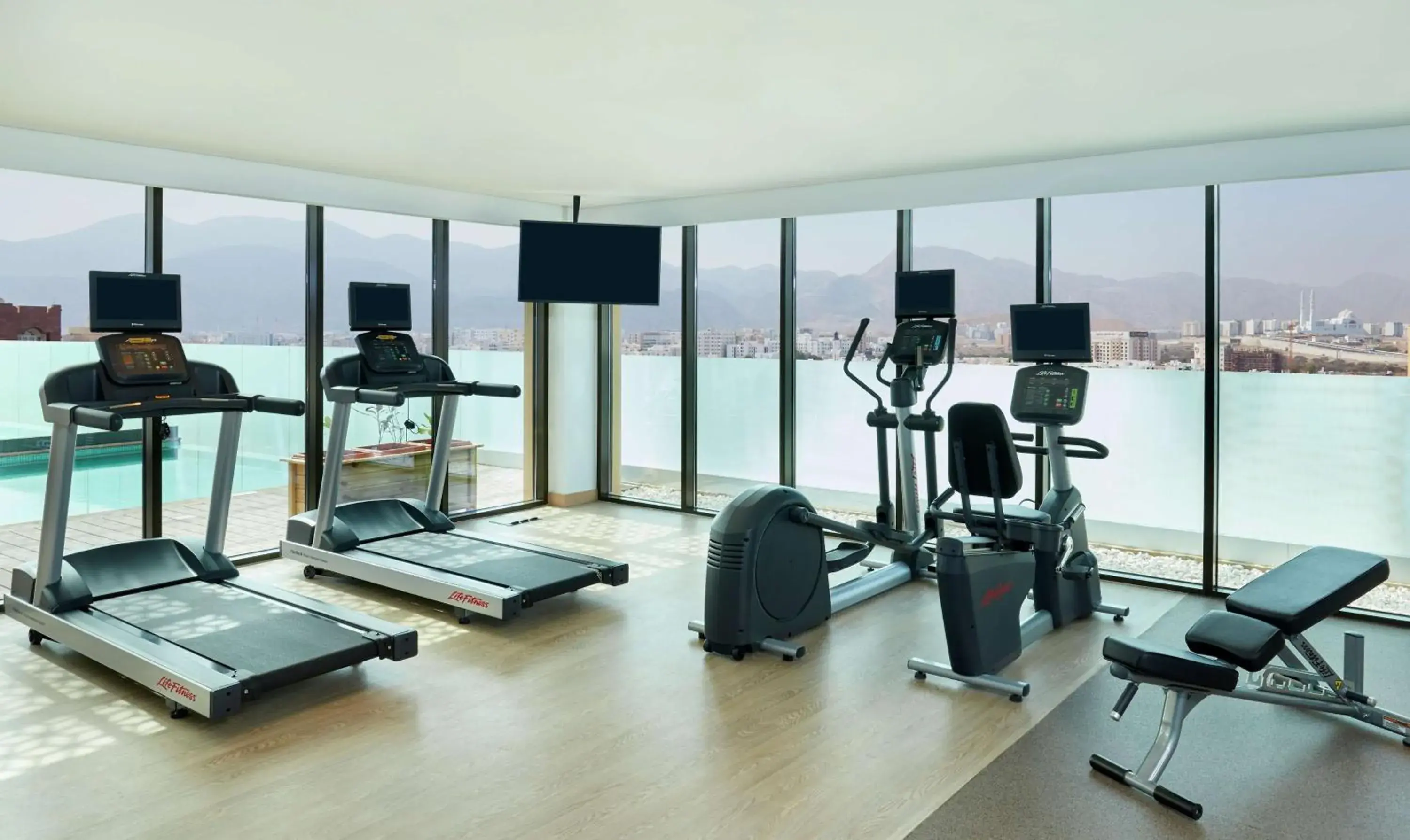 Fitness centre/facilities, Fitness Center/Facilities in Hilton Garden Inn Muscat Al Khuwair