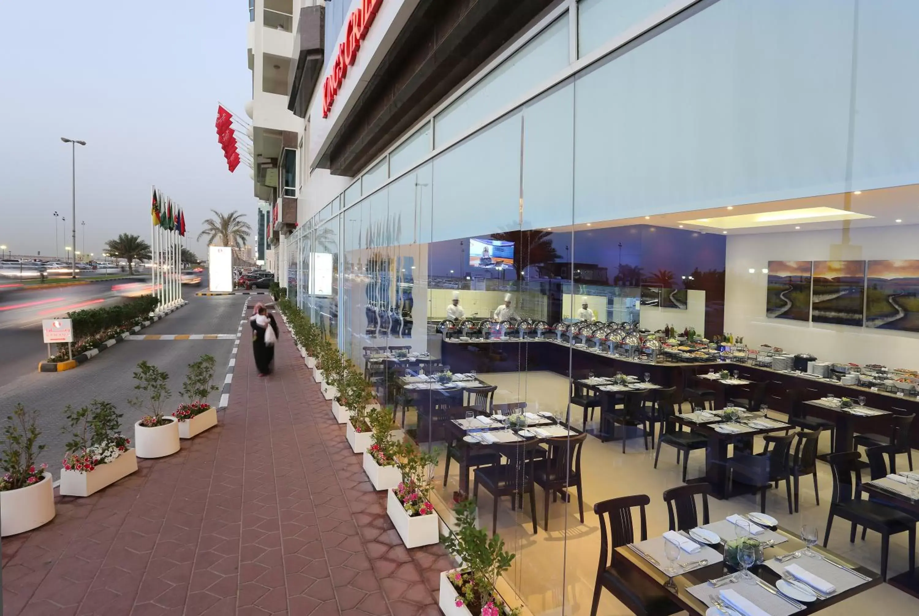 Lunch, Restaurant/Places to Eat in Ramada by Wyndham Beach Hotel Ajman