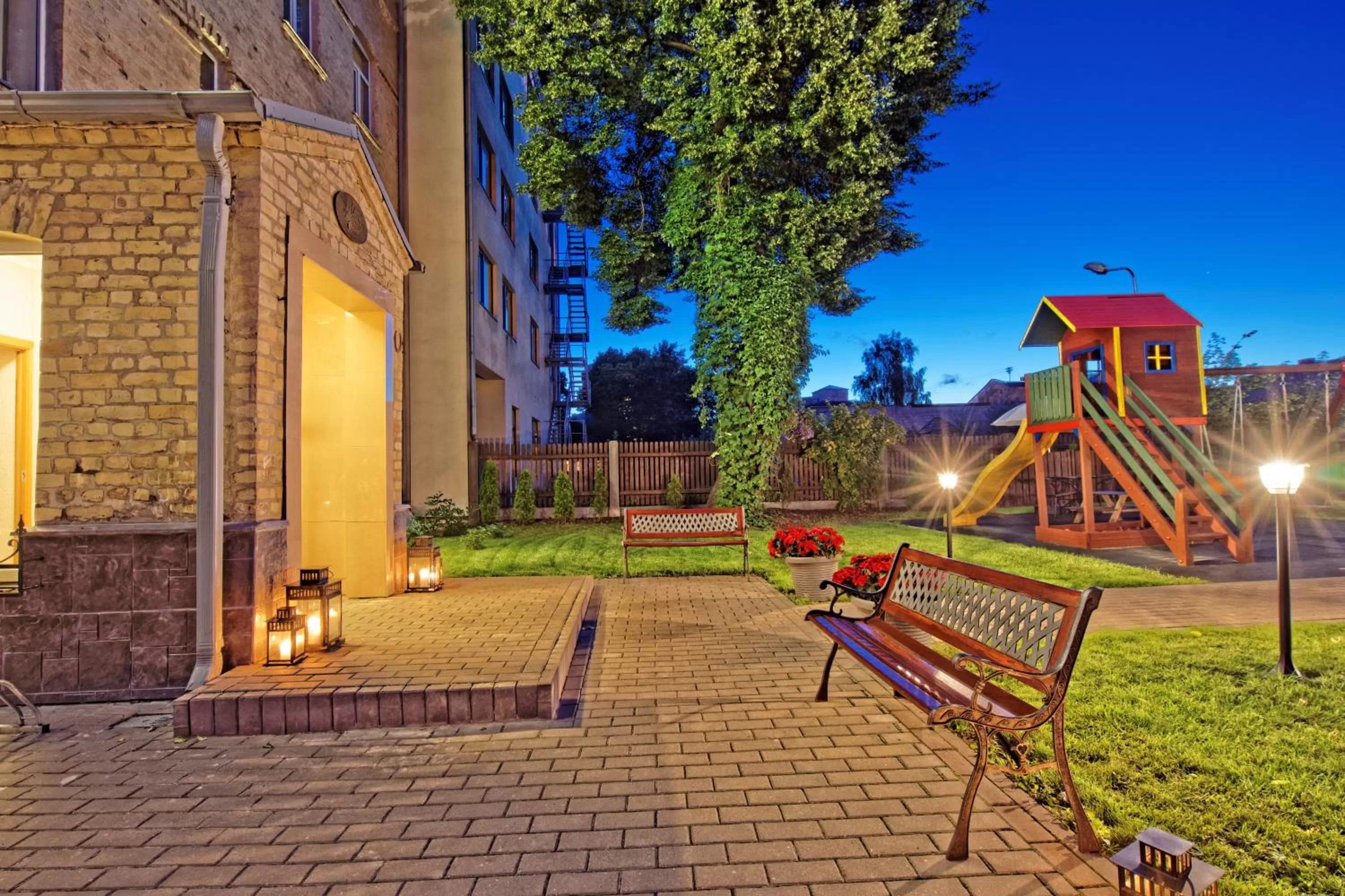 Facade/entrance in RIGAAPARTMENT SONADA Family Aparthotel - Private Parking