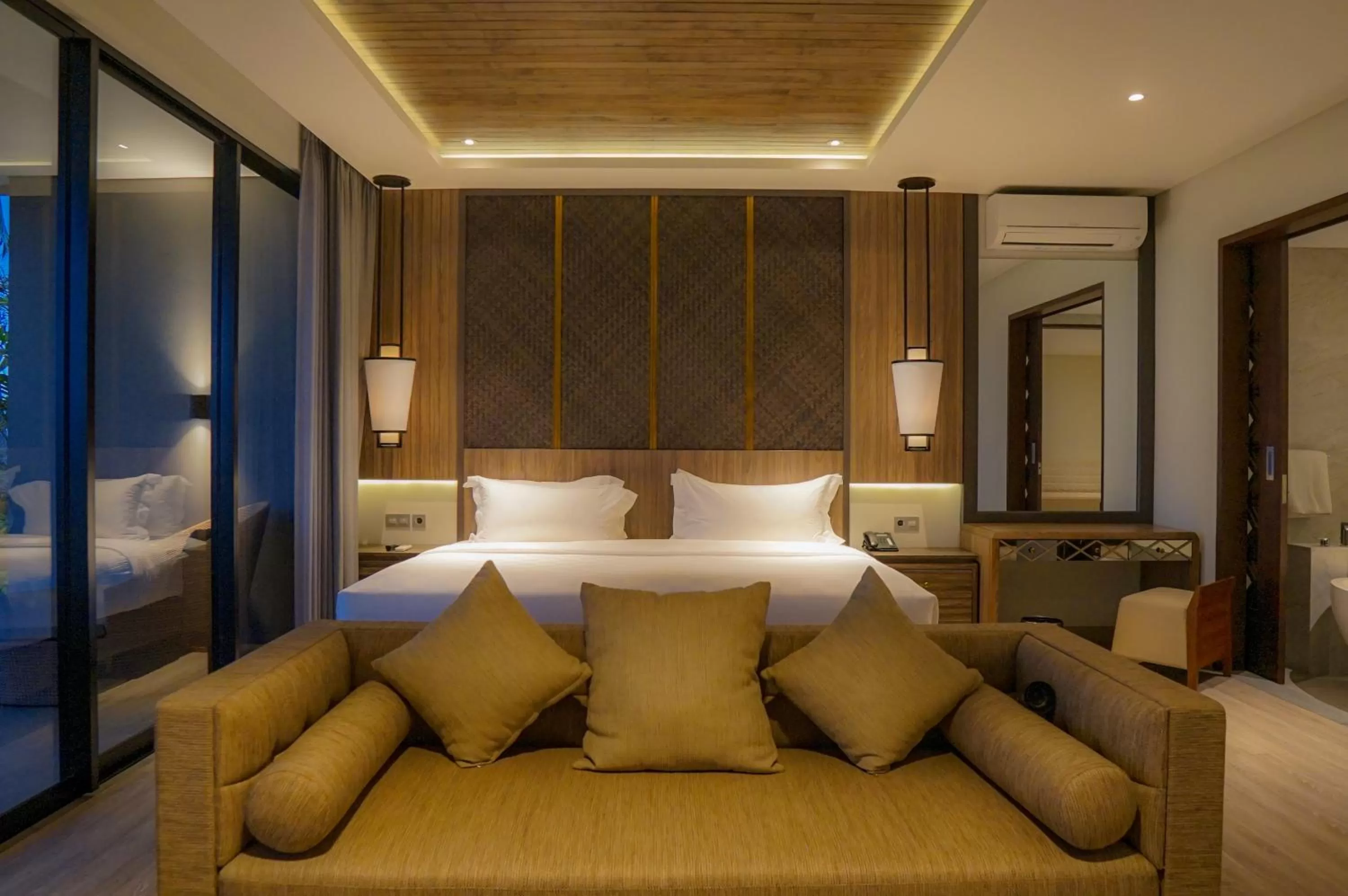 Property building, Bed in Ketapang Indah Hotel