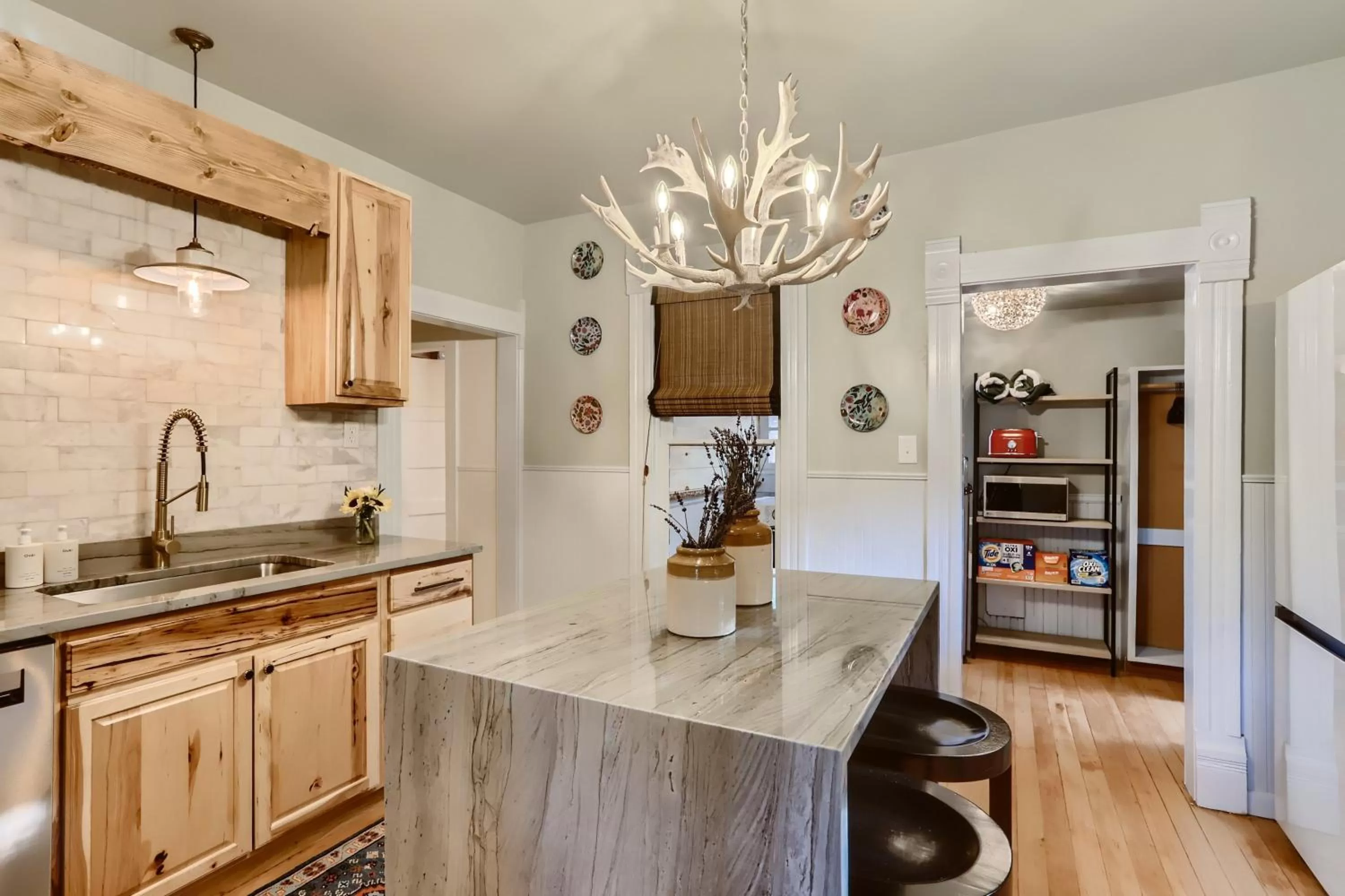 Kitchen or kitchenette in A-Lodge Lyons