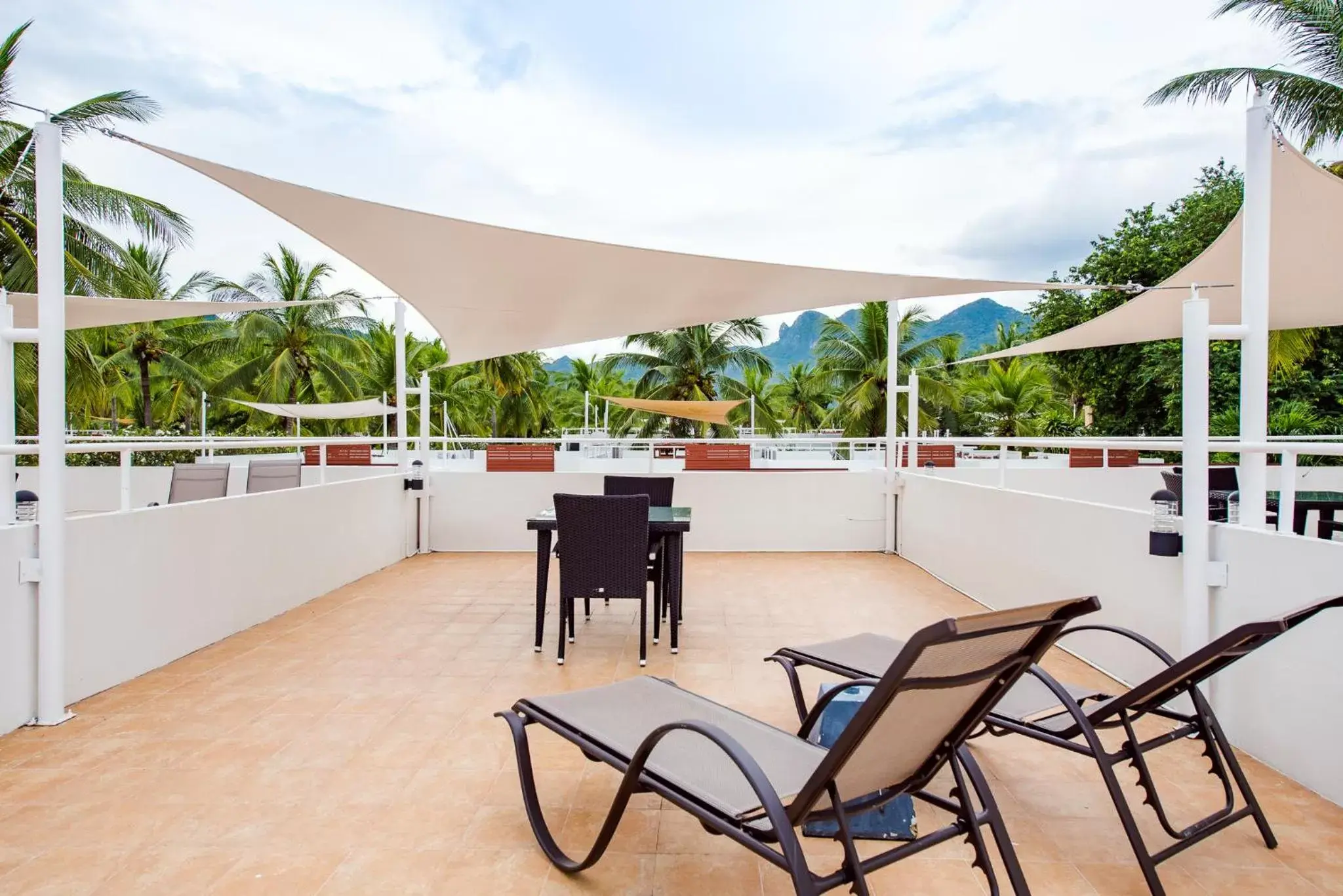 Balcony/Terrace in The Beach Village Resort