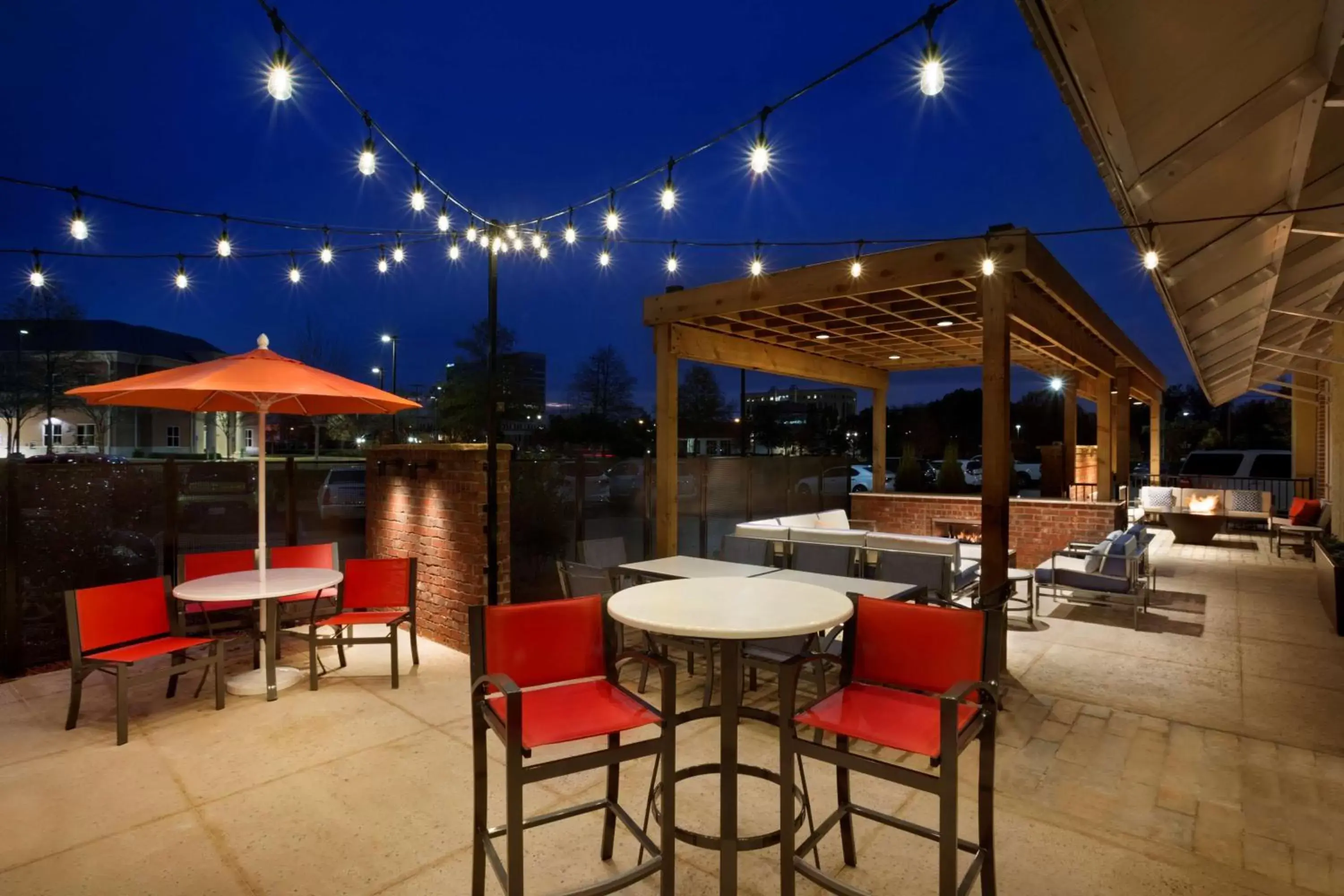 Patio, Restaurant/Places to Eat in Embassy Suites by Hilton Jackson North Ridgeland