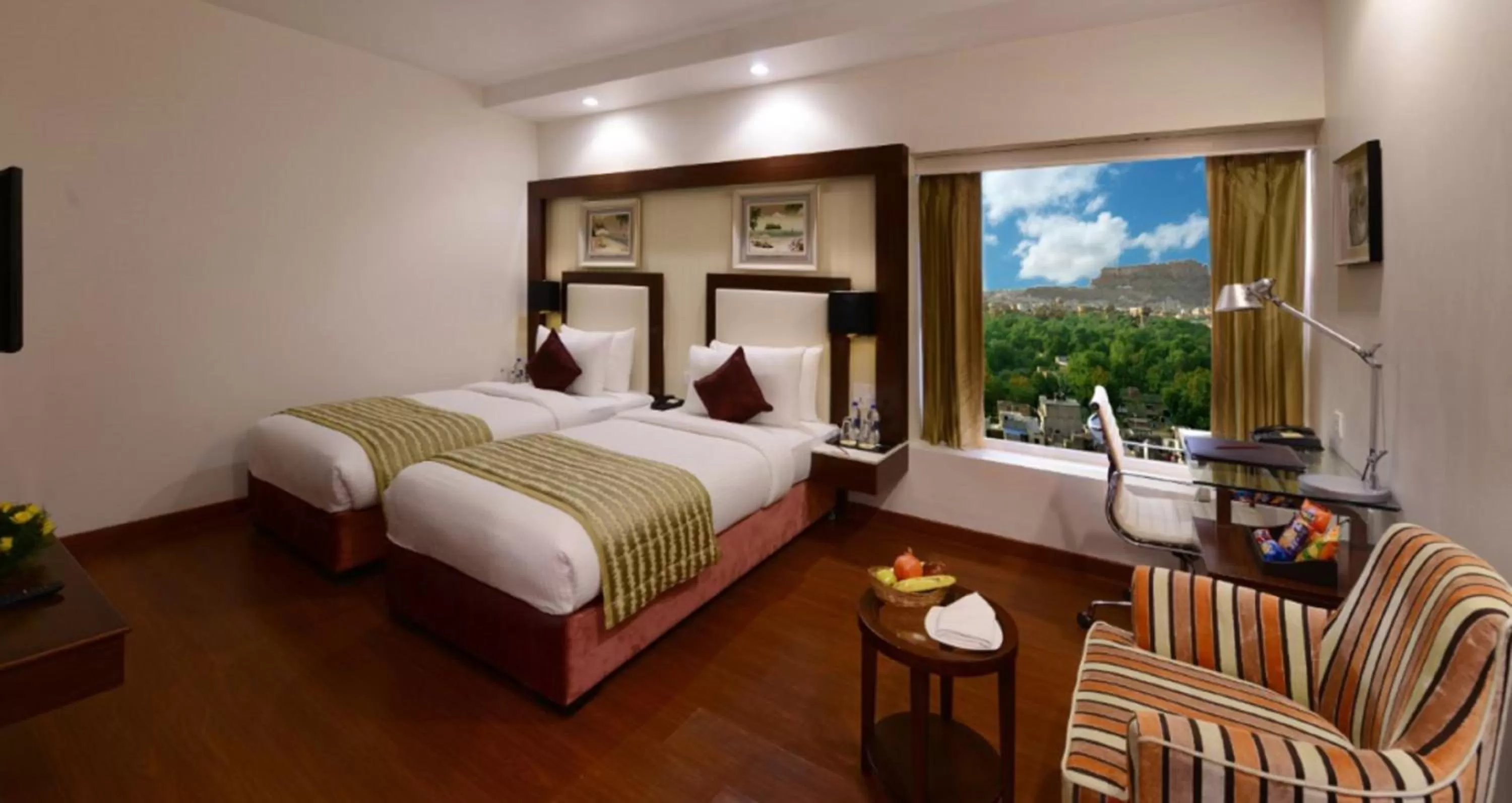 Bed in Lords Inn Jodhpur