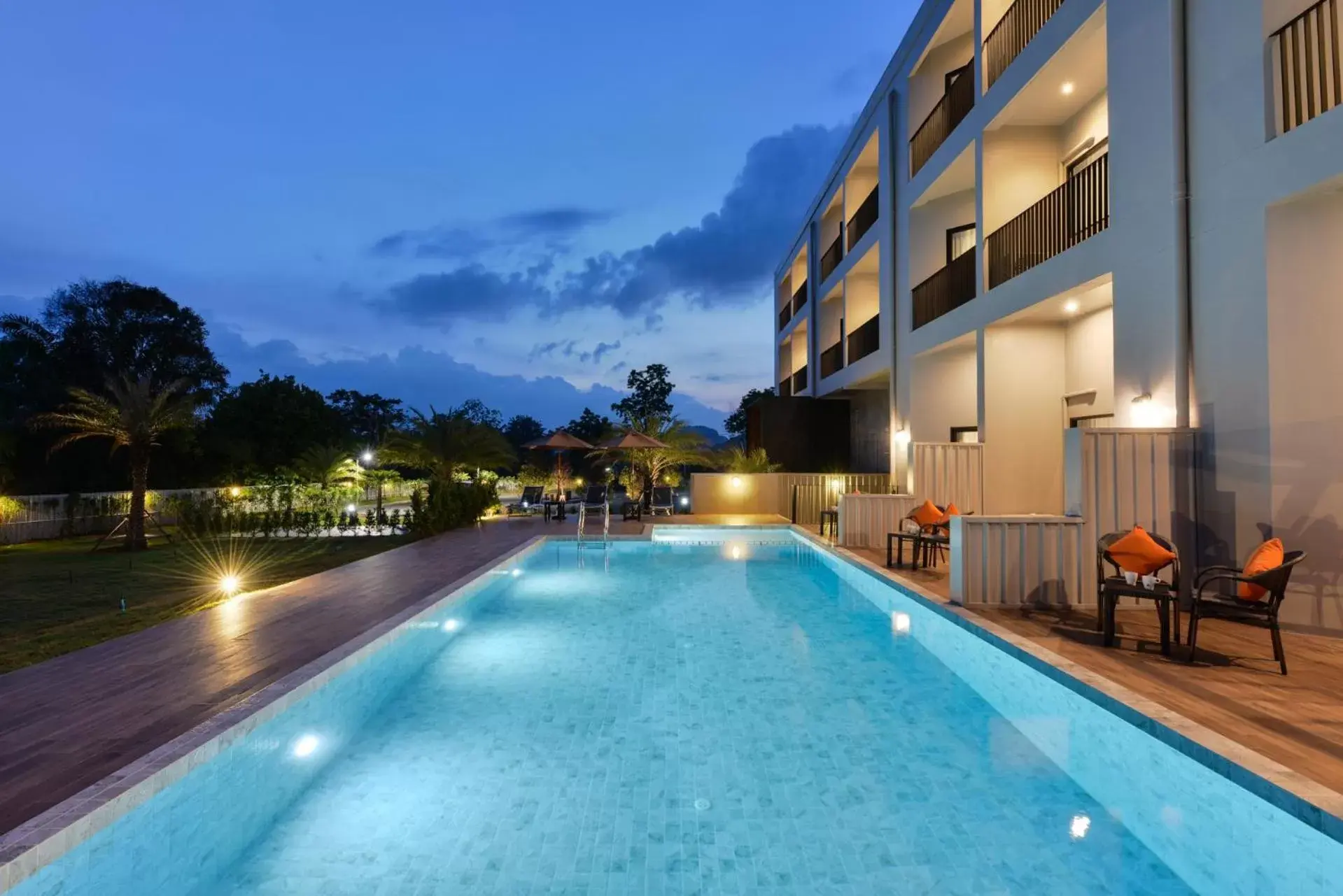 Swimming Pool in The Chill at Krabi Hotel