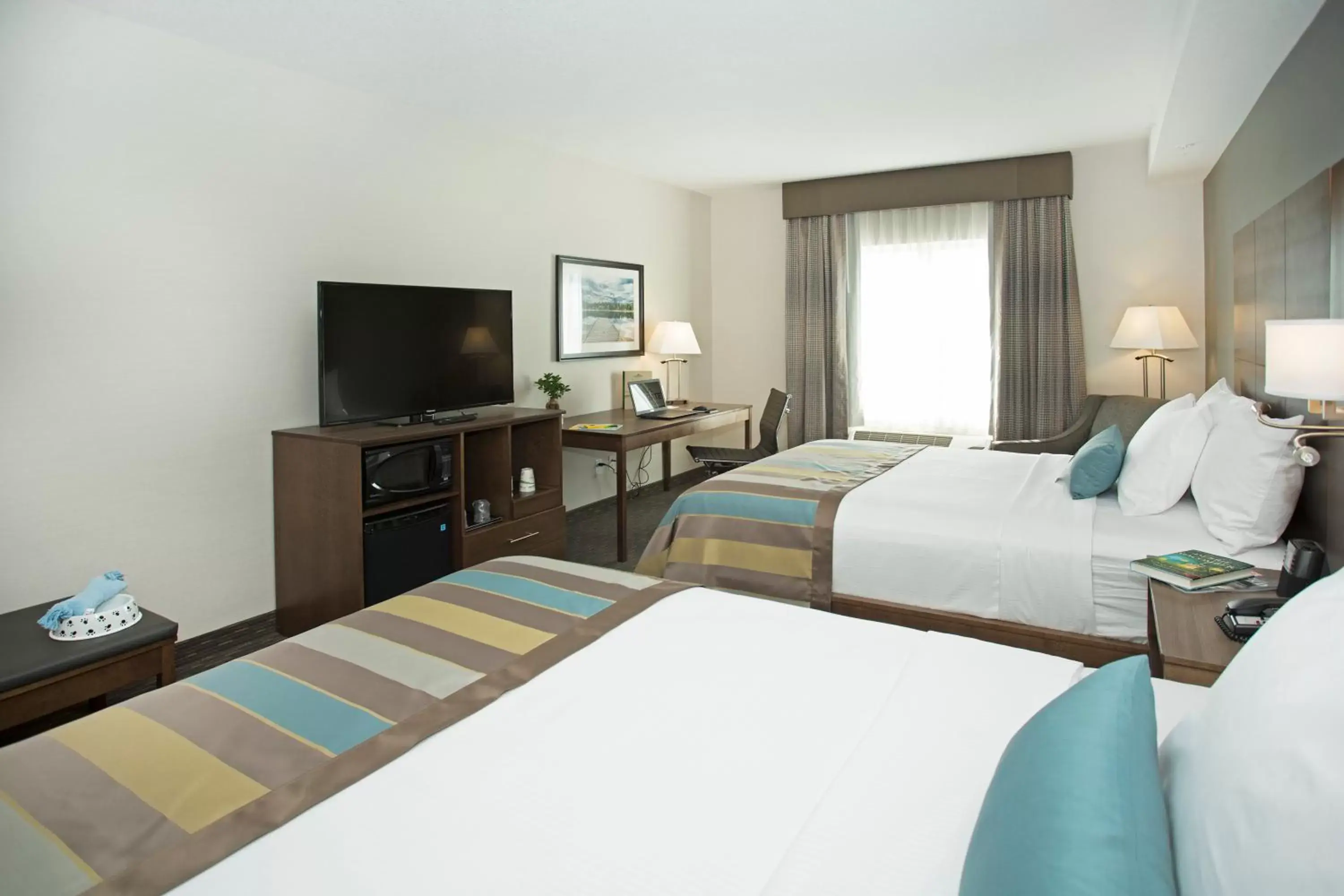 Bed in Wingate by Wyndham Calgary Airport