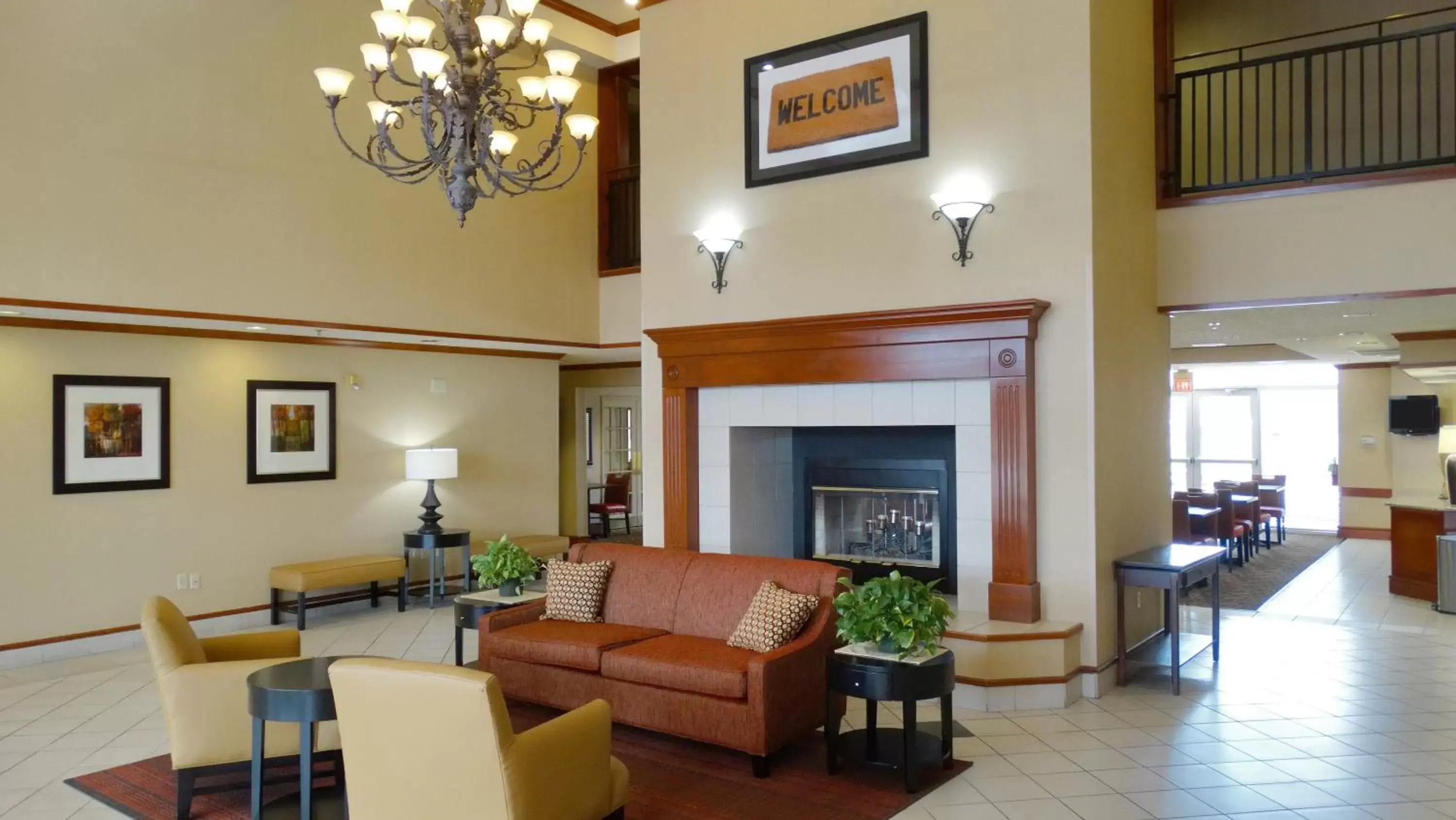 Lobby or reception, Lobby/Reception in Extended Stay America Suites - Dallas - Frankford Road