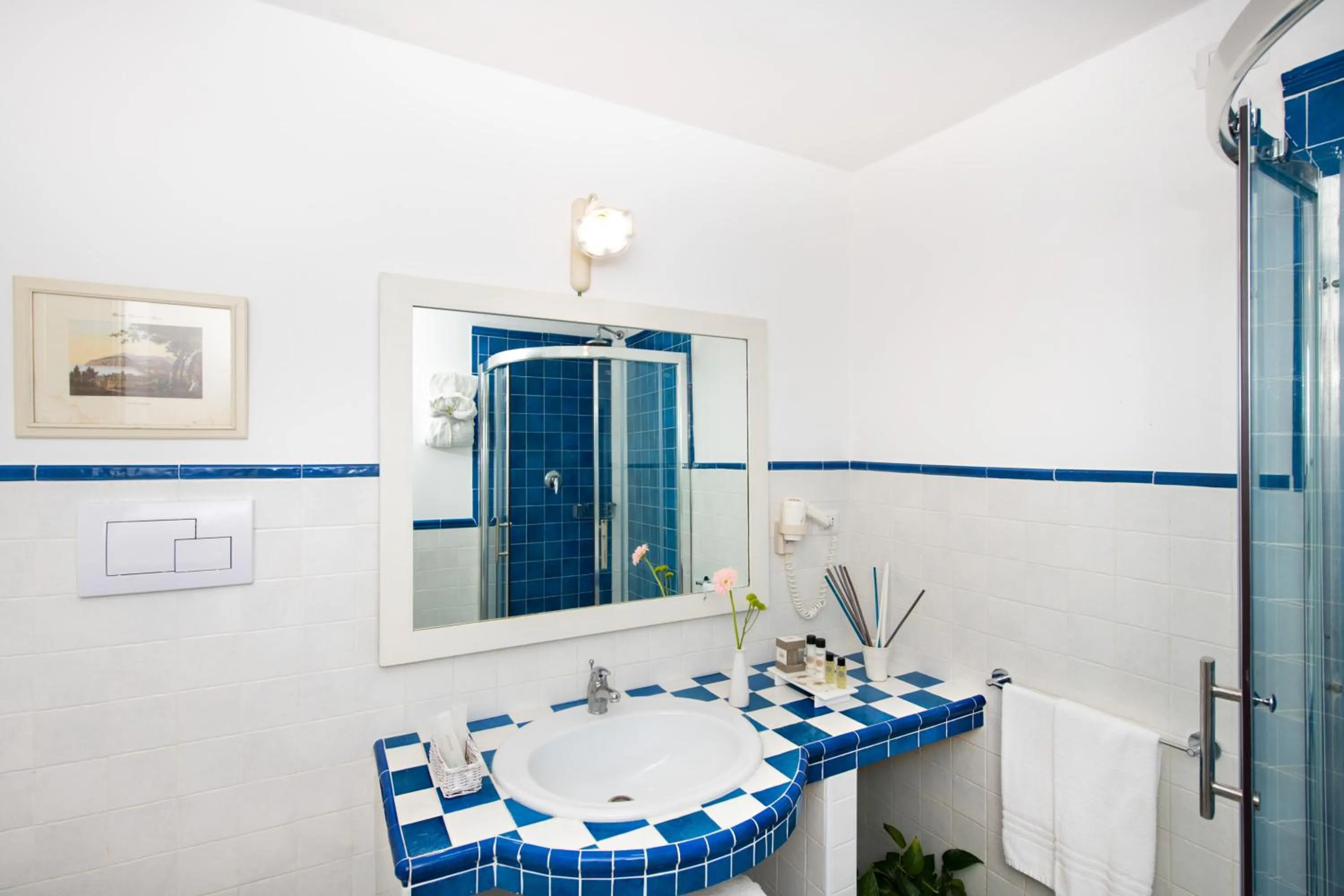 Bathroom in Grand Hotel Tritone