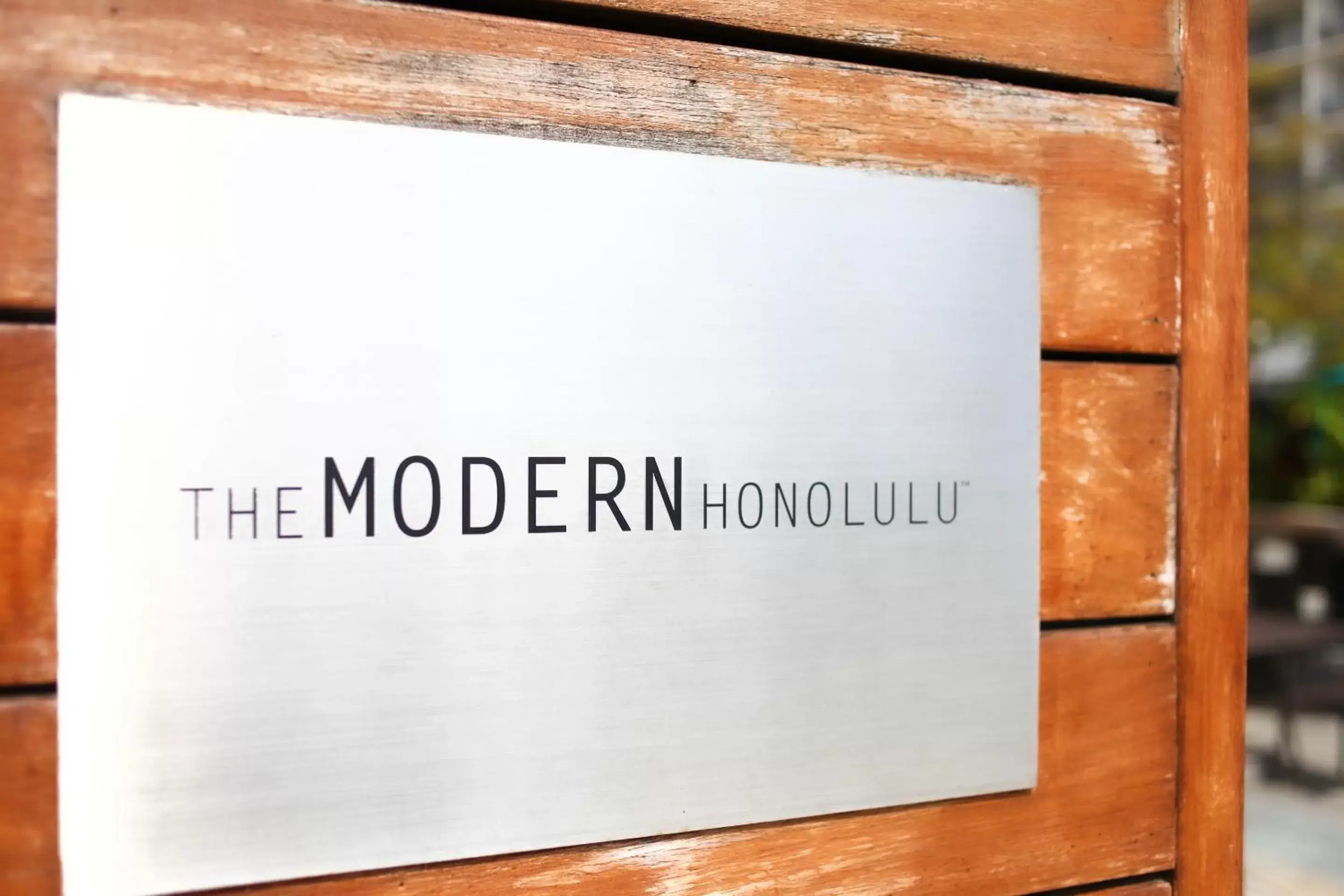 Property logo or sign in Hilton Vacation Club The Modern Honolulu