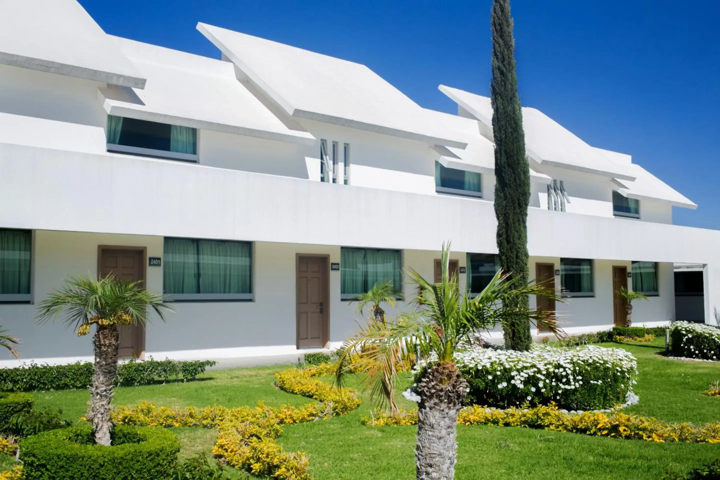 Garden, Property Building in Hotel María Dolores San Luis Potosí