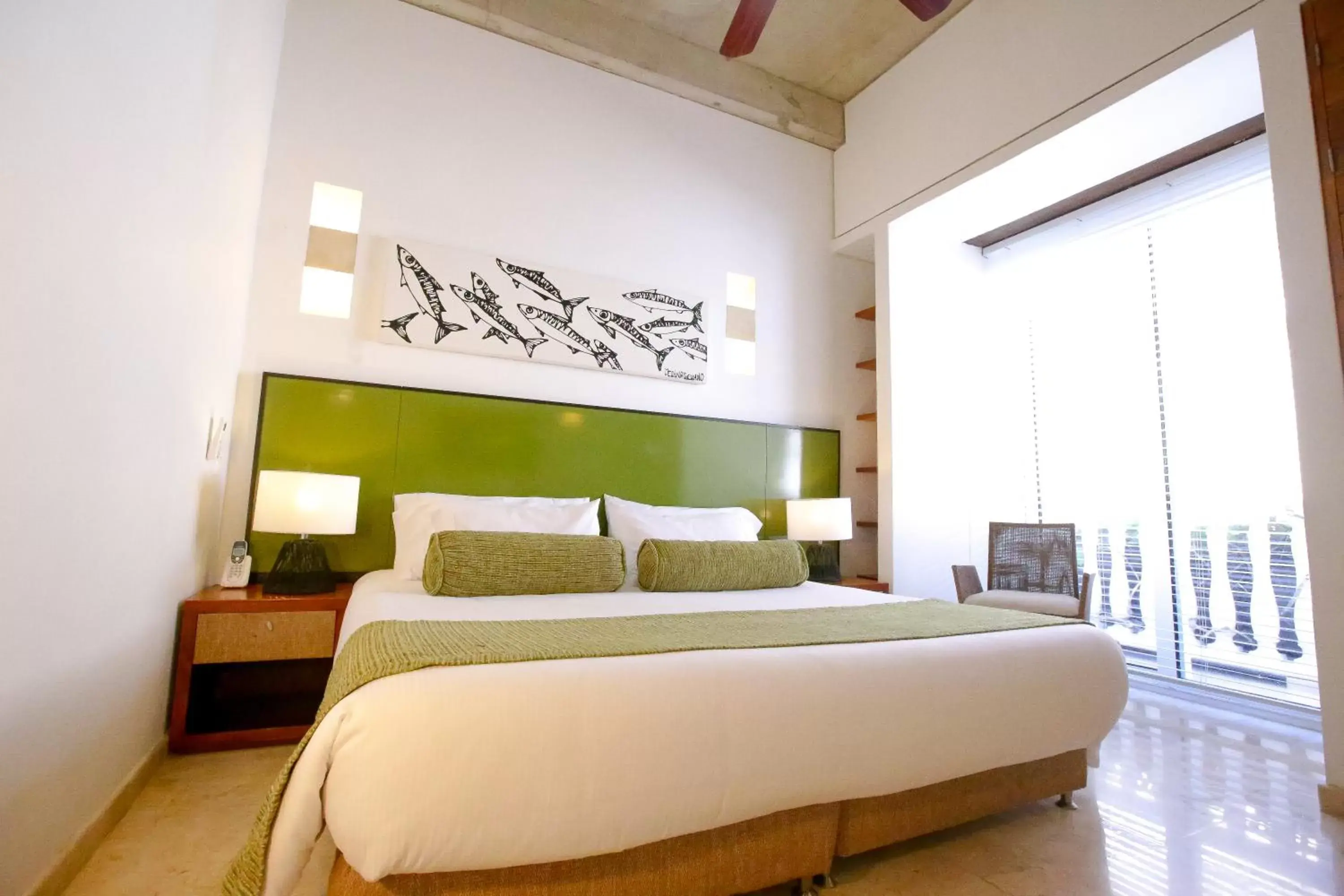 Bed in Casa Claver Loft Boutique Hotel