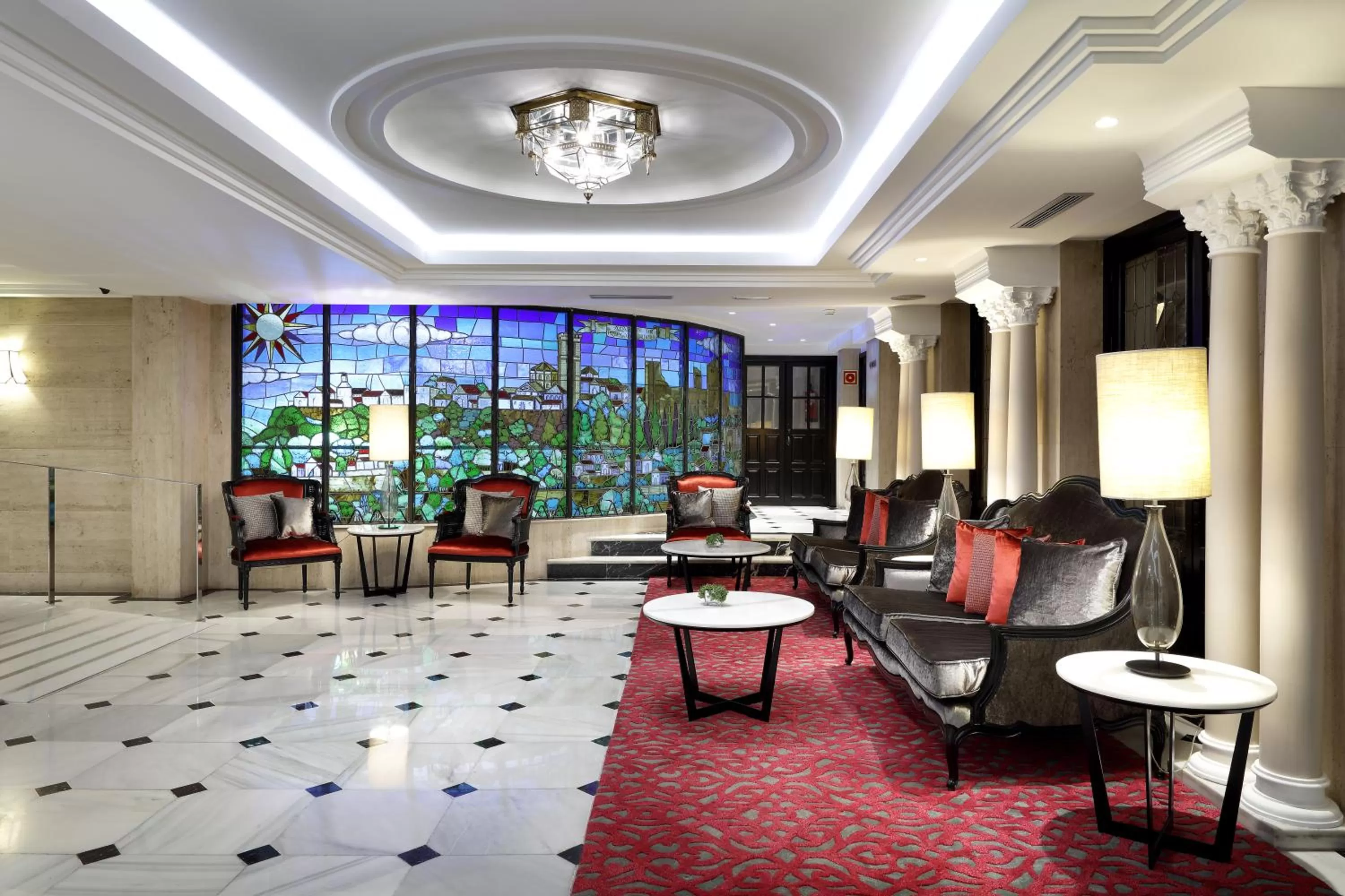 Lobby or reception in Eurostars Conquistador