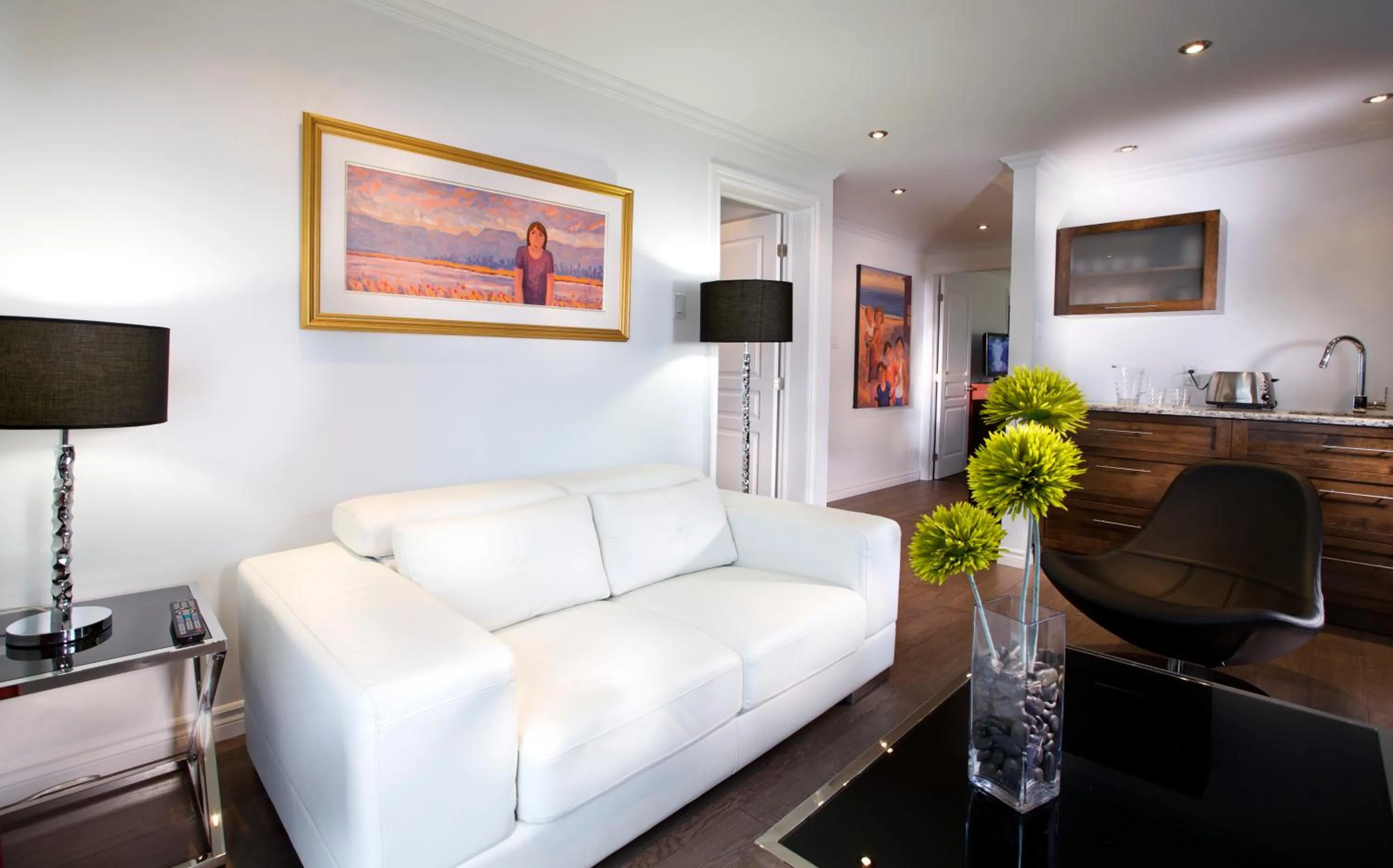 Seating area in Riotel Perce