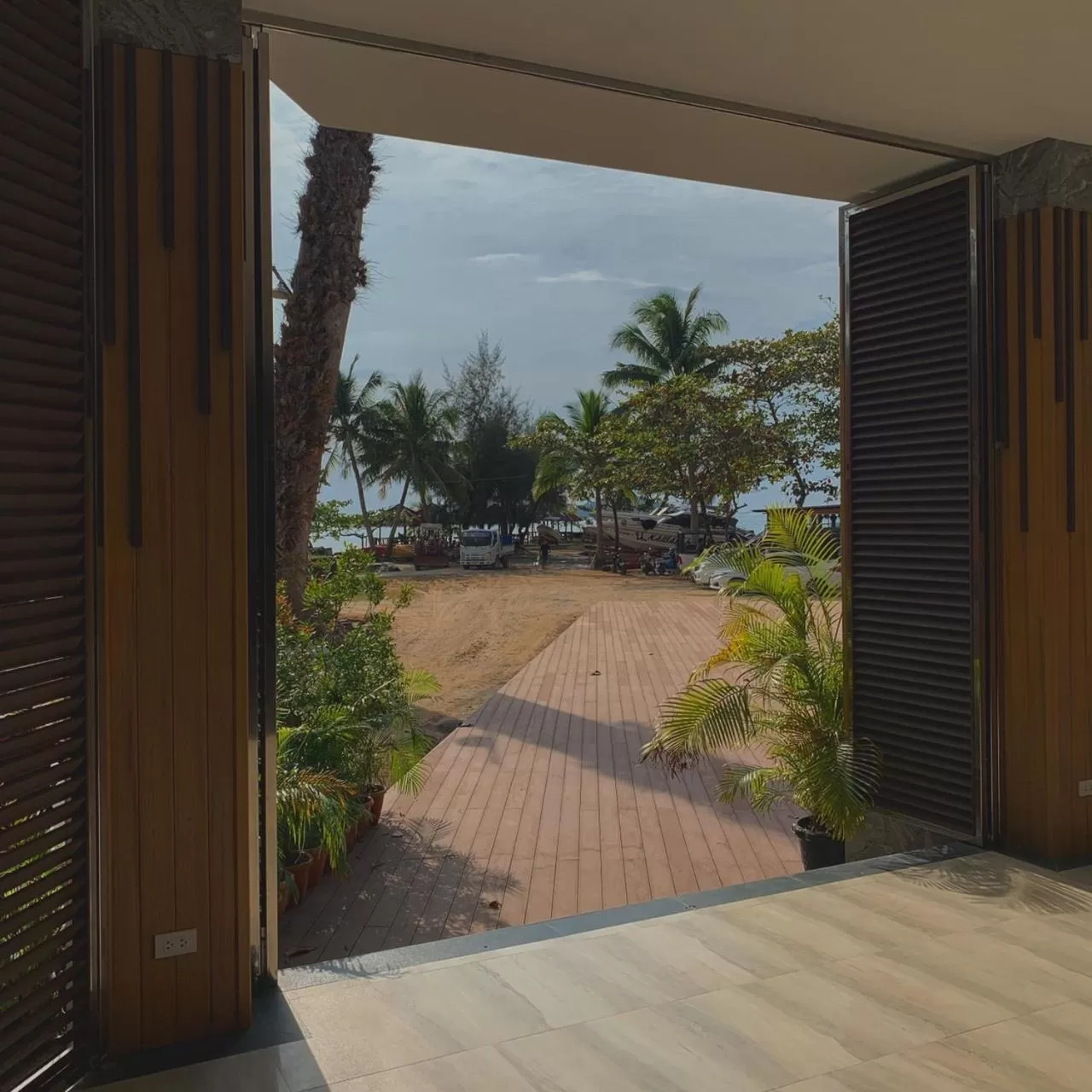 Sea view in Kaibae Hut Resort