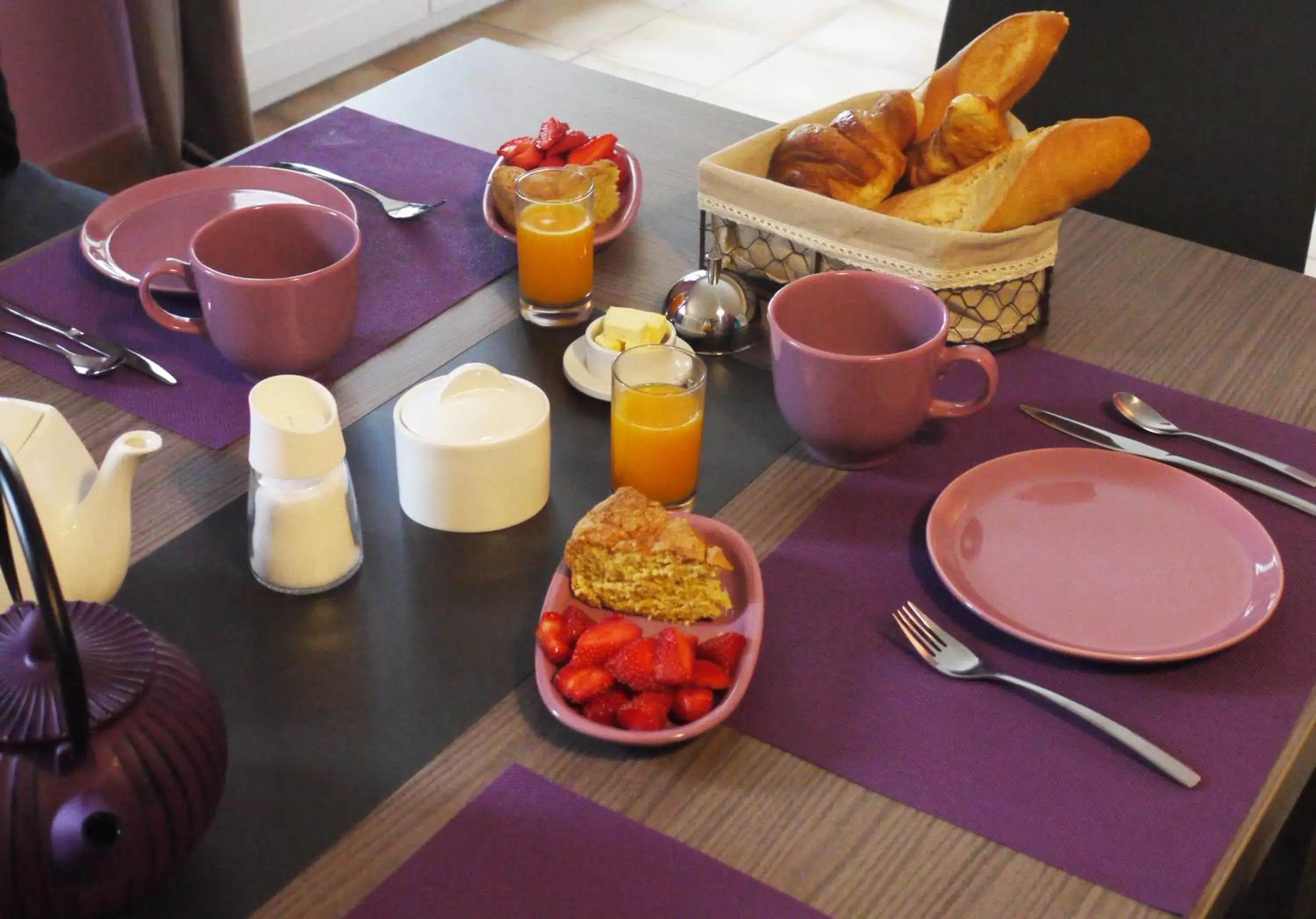 Food, Breakfast in Mas des Marguerites