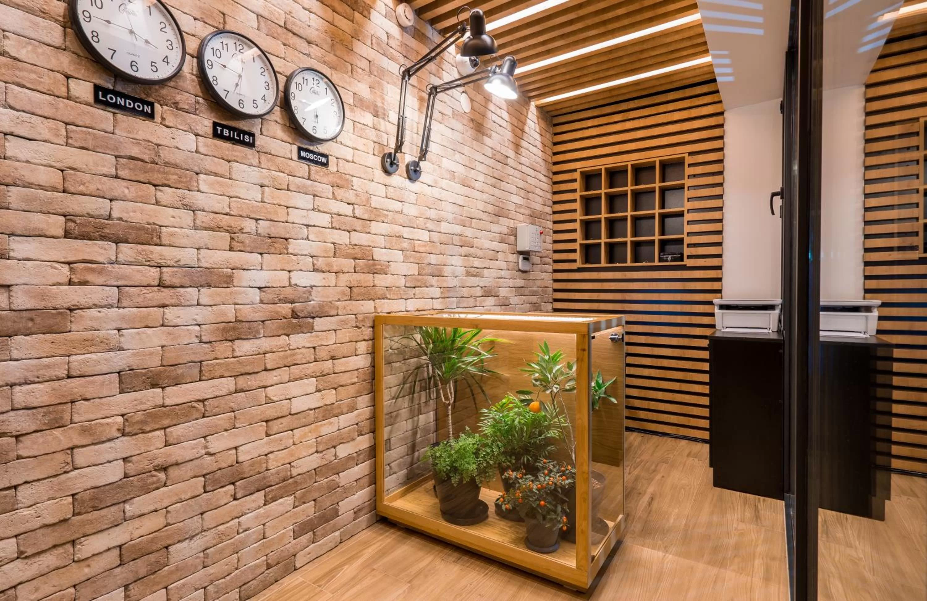 Lobby or reception in Tbilisi Story Hotel