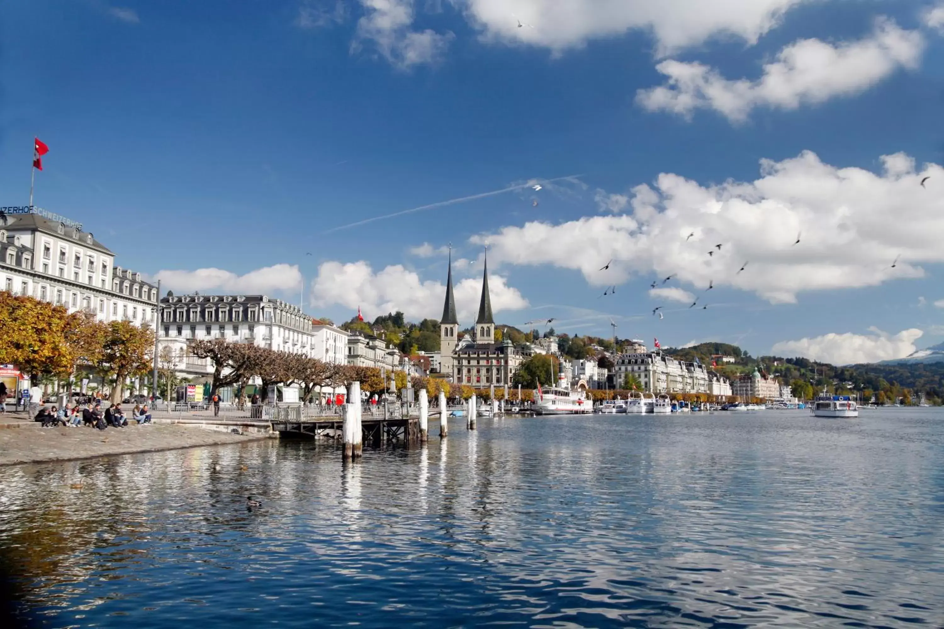 Area and facilities in Hotel Schweizerhof Luzern