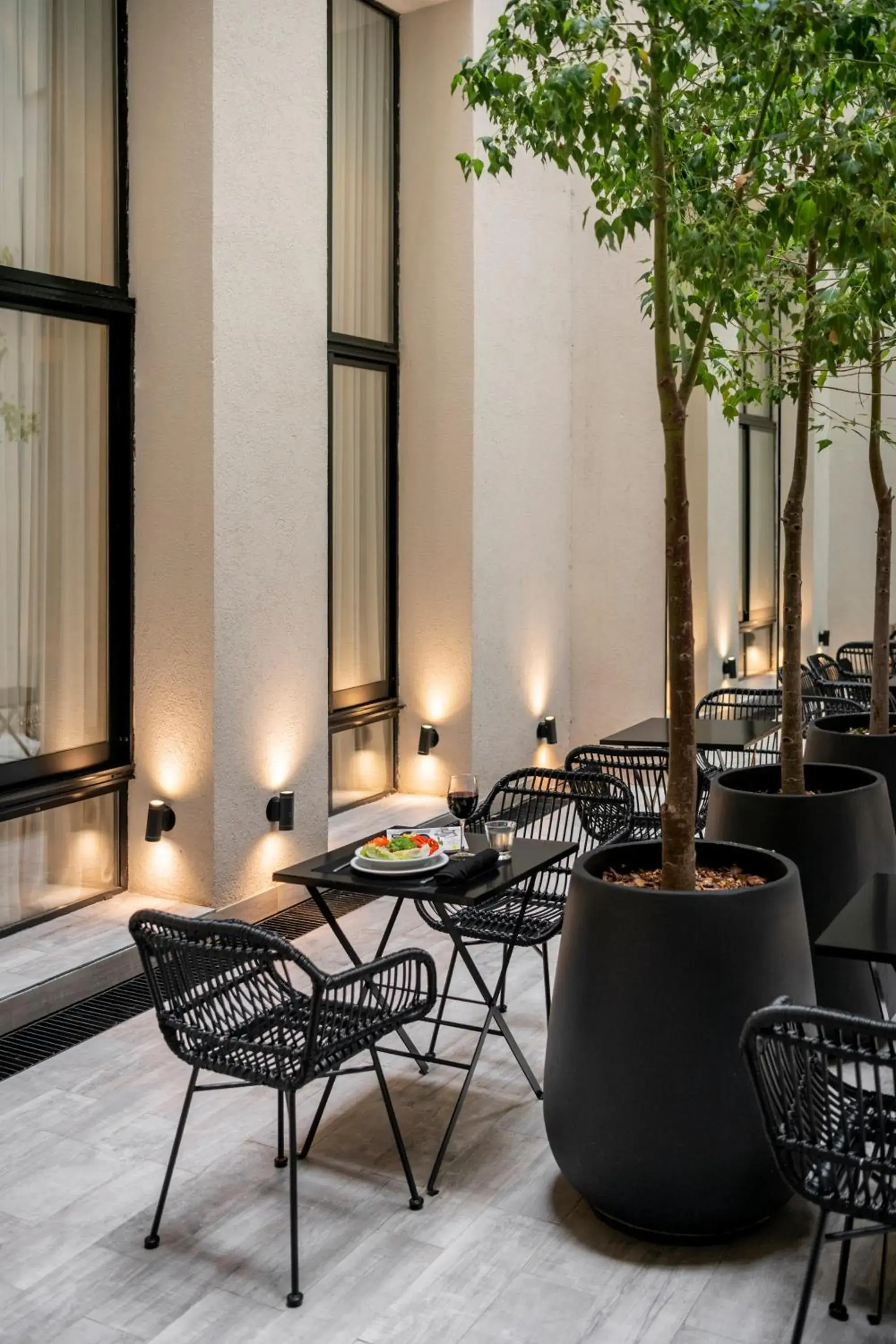 Patio in Efe Hotel & Cowork