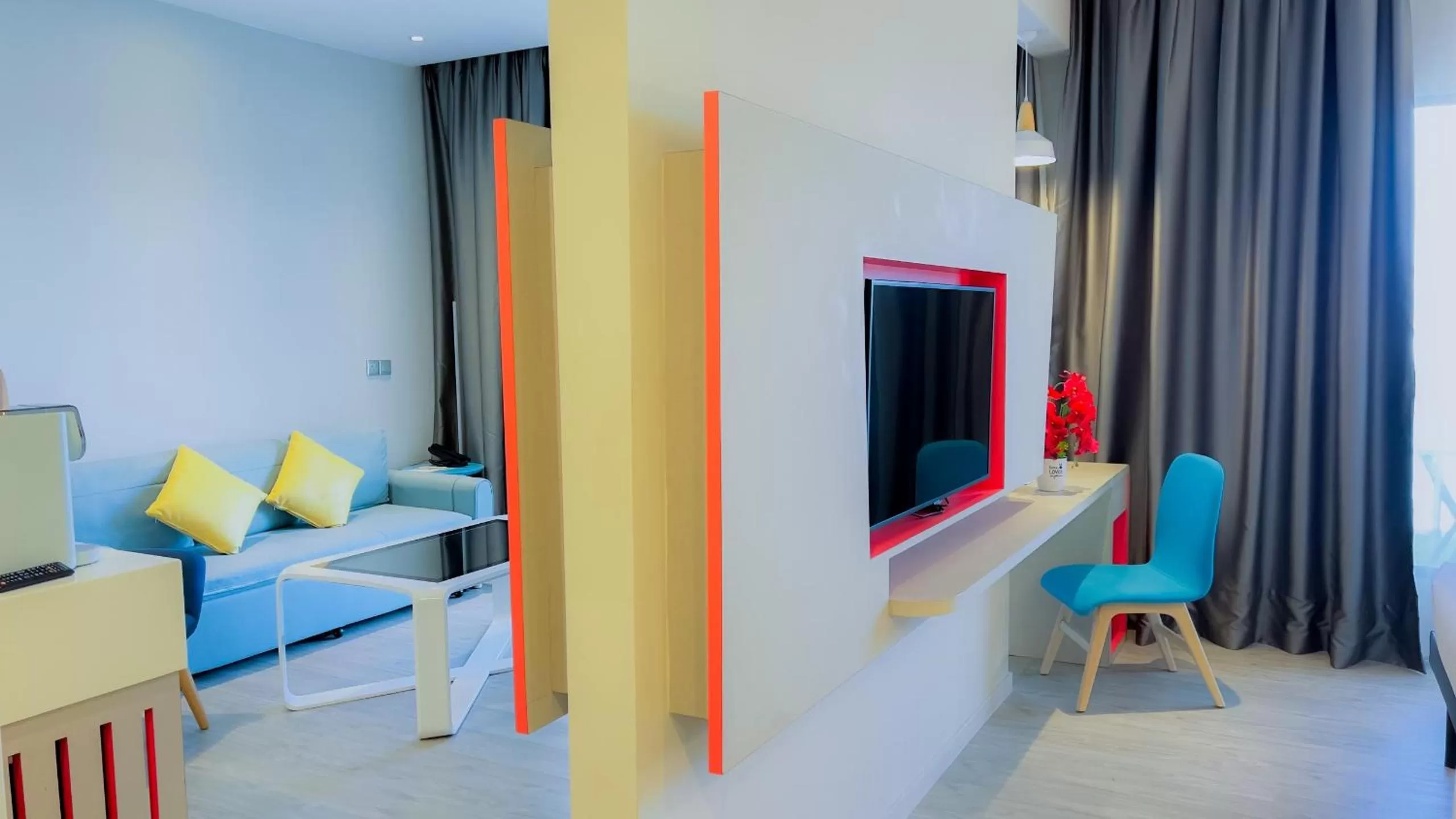 Bedroom in ibis Styles Kota Bharu