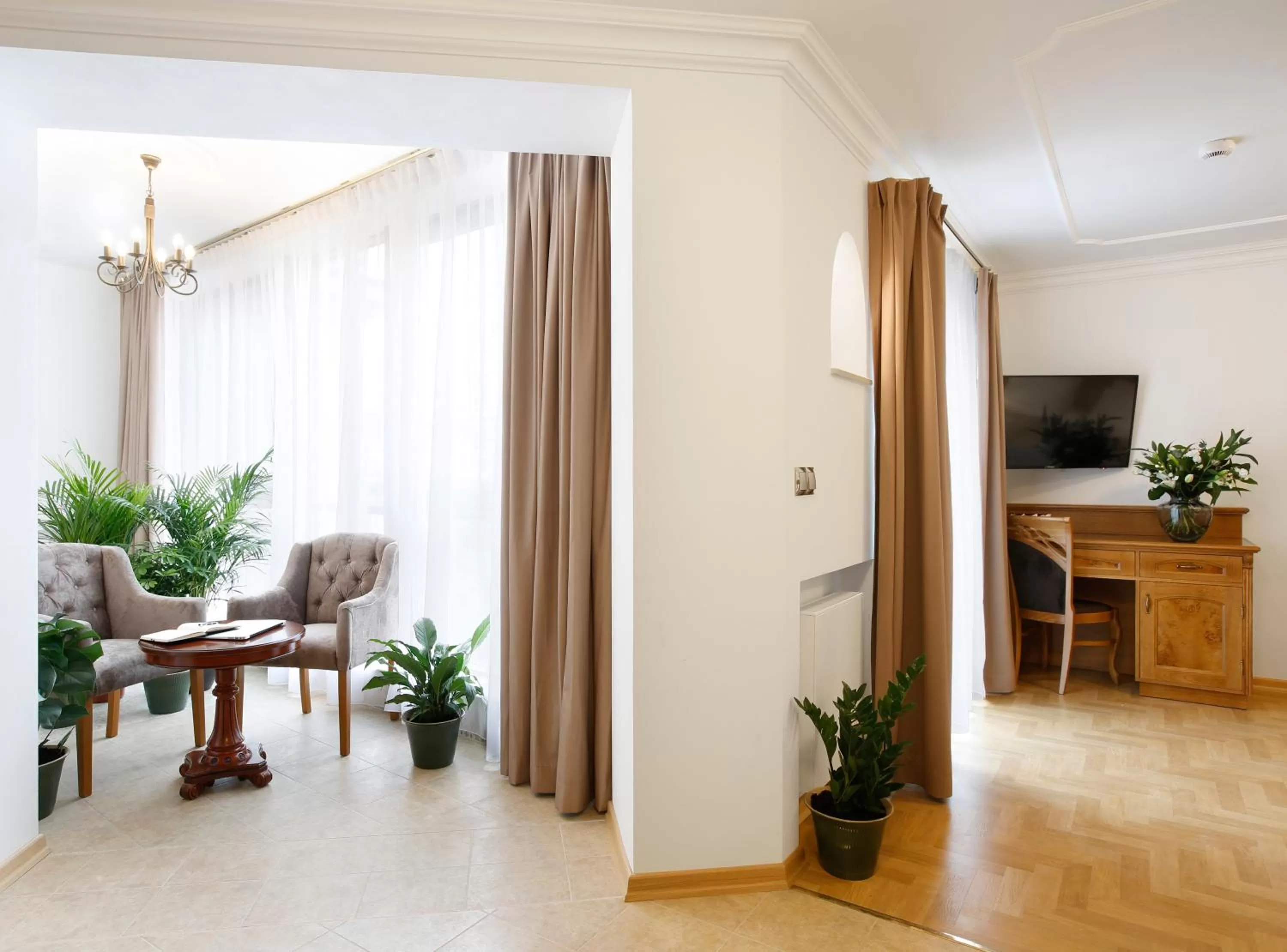 Patio in Ventus Rosa Boutique Aparthotel