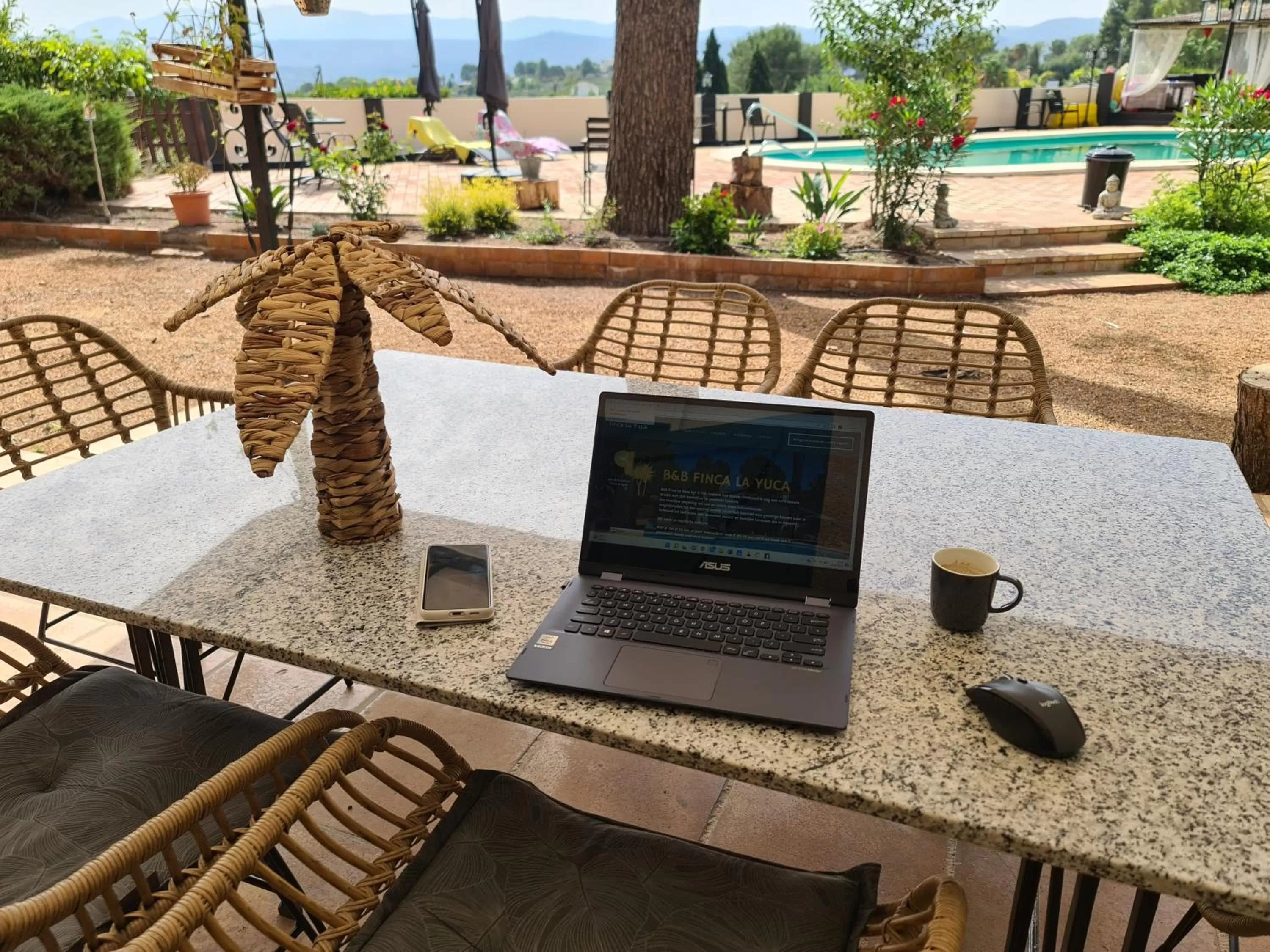 Patio in Finca la Yuca