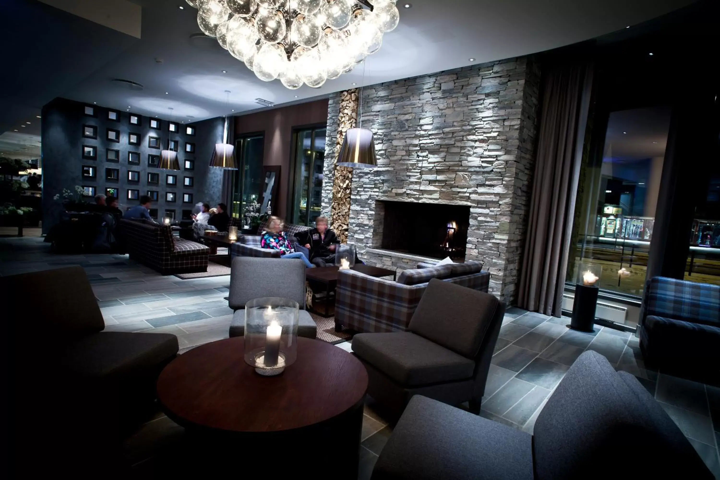 Lobby or reception, Lounge/Bar in Quality Hotel Skifer