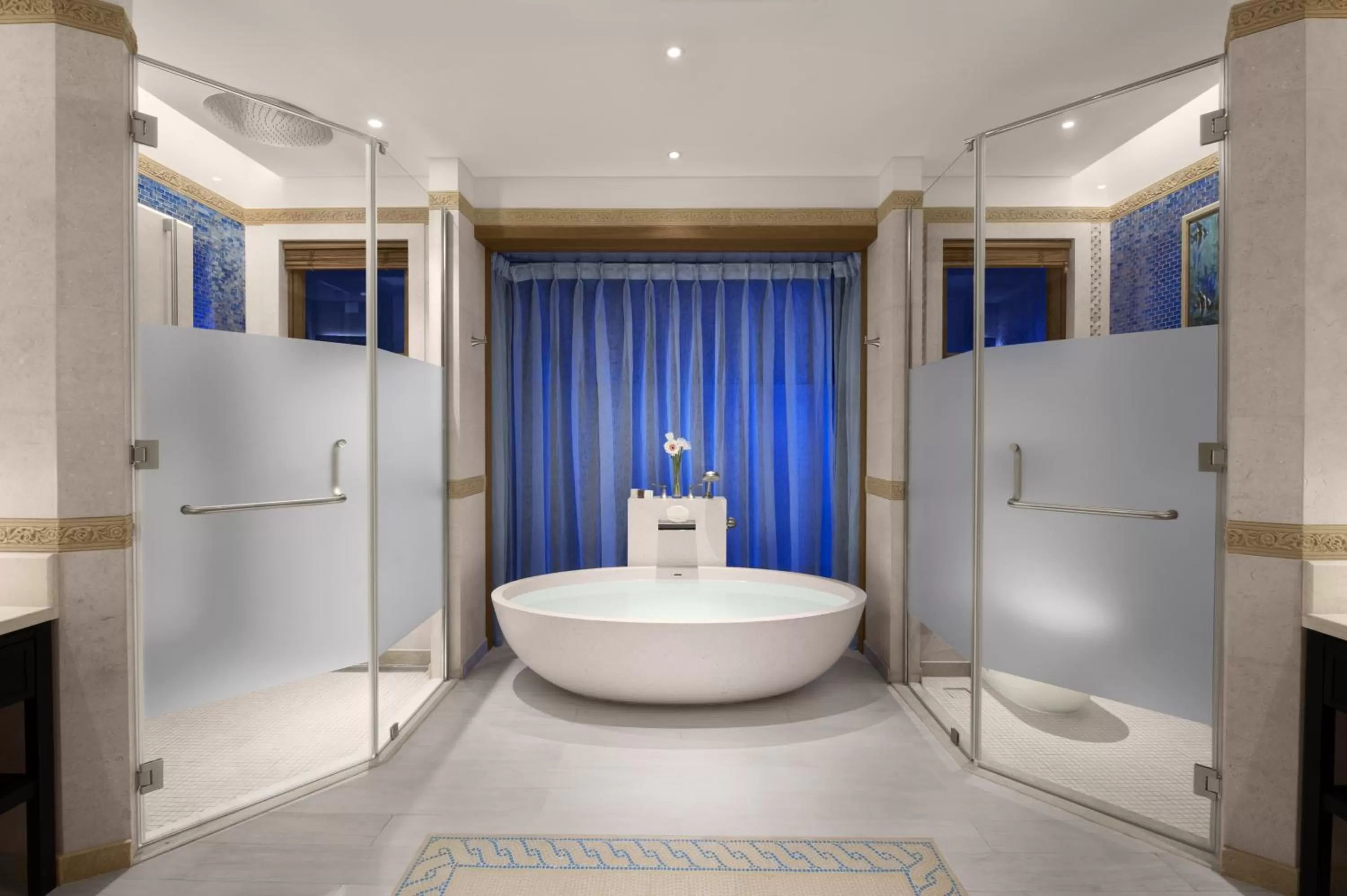 Bathroom in Banana Island Resort Doha by Anantara