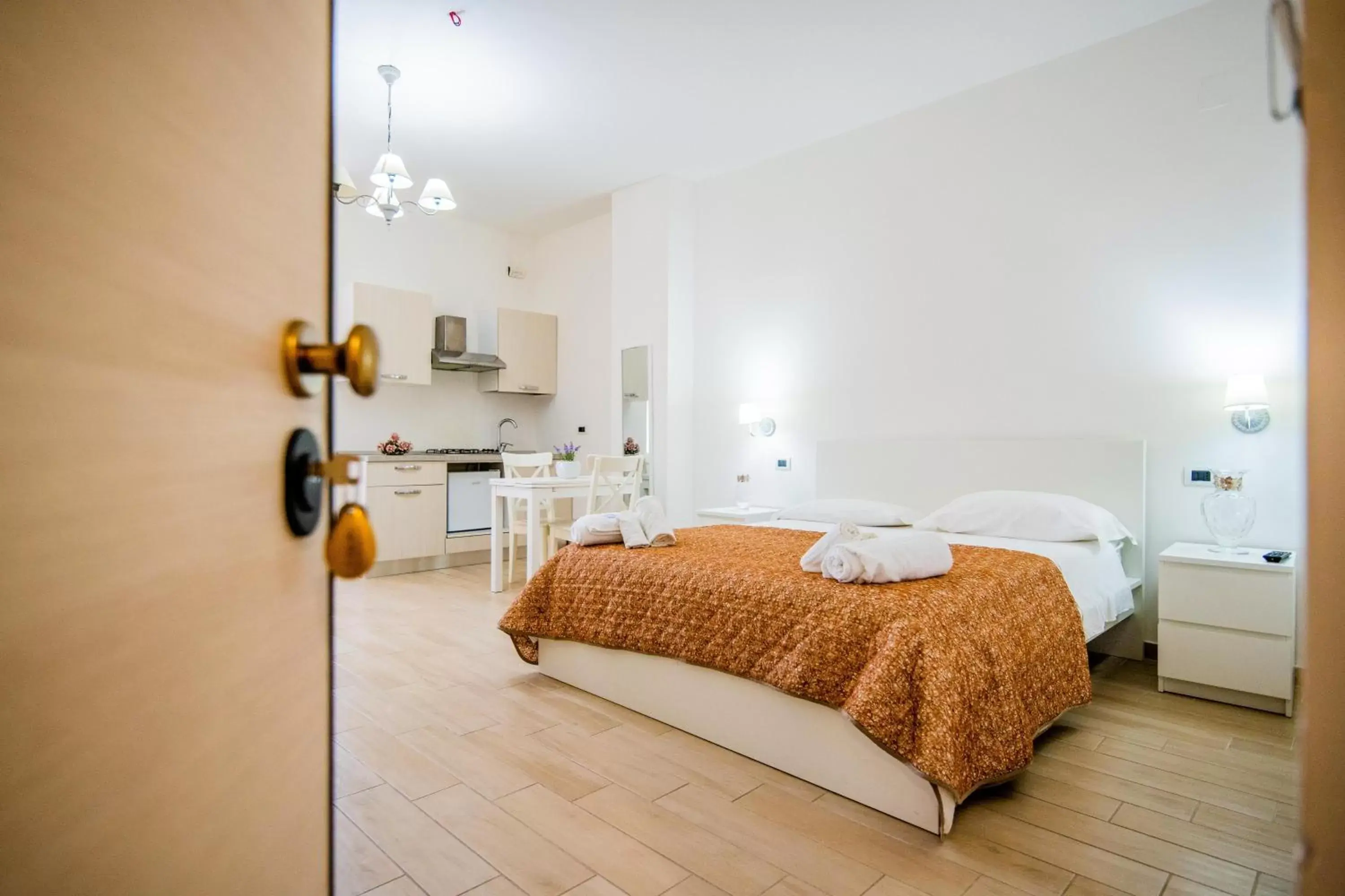 Deluxe Quadruple Room - single occupancy in Residence O'Sole Mio Pompei Deluxe Quadruple Room - single occupancy in Residence O'Sole Mio Pompei