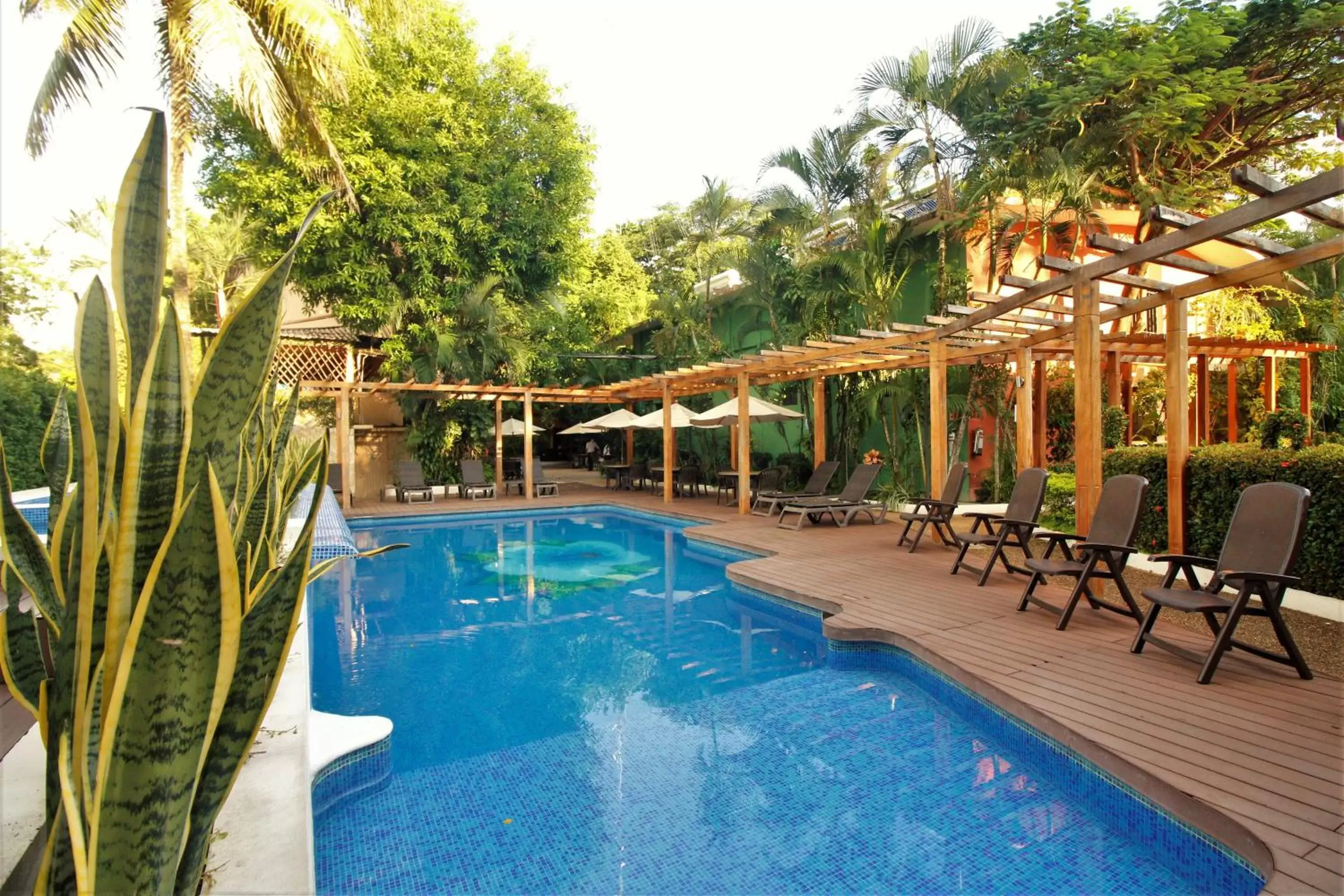 Swimming Pool in Hotel Maya Tulipanes Palenque