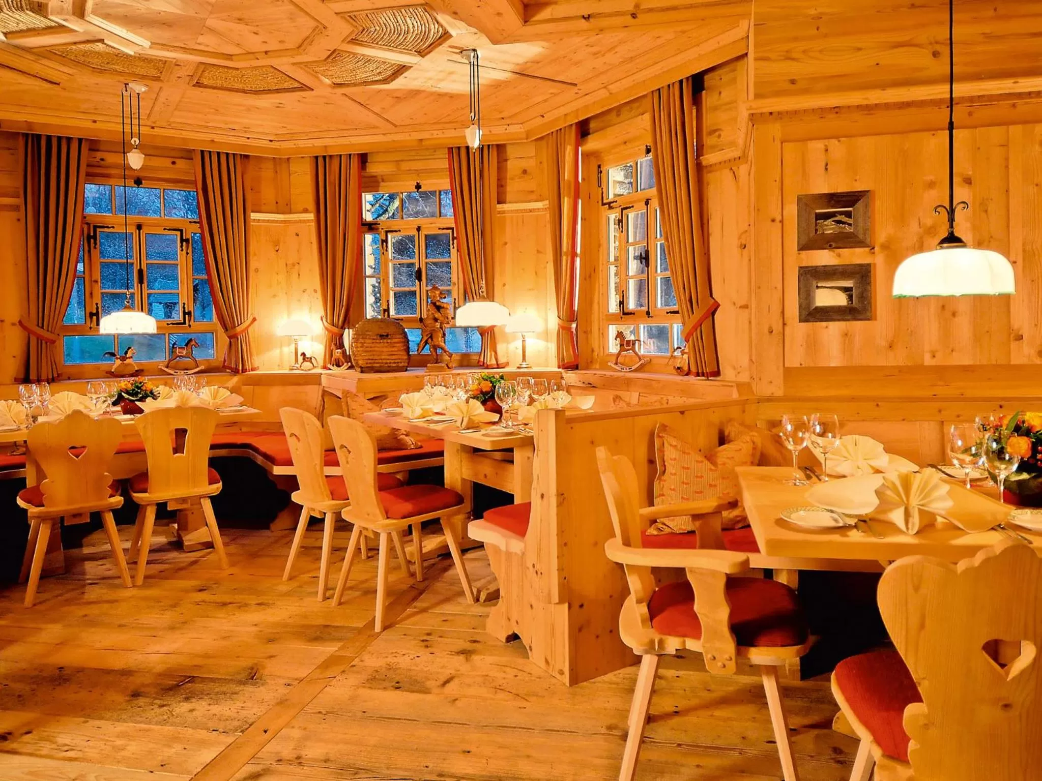 Restaurant/places to eat in Hotel Grüner Wald