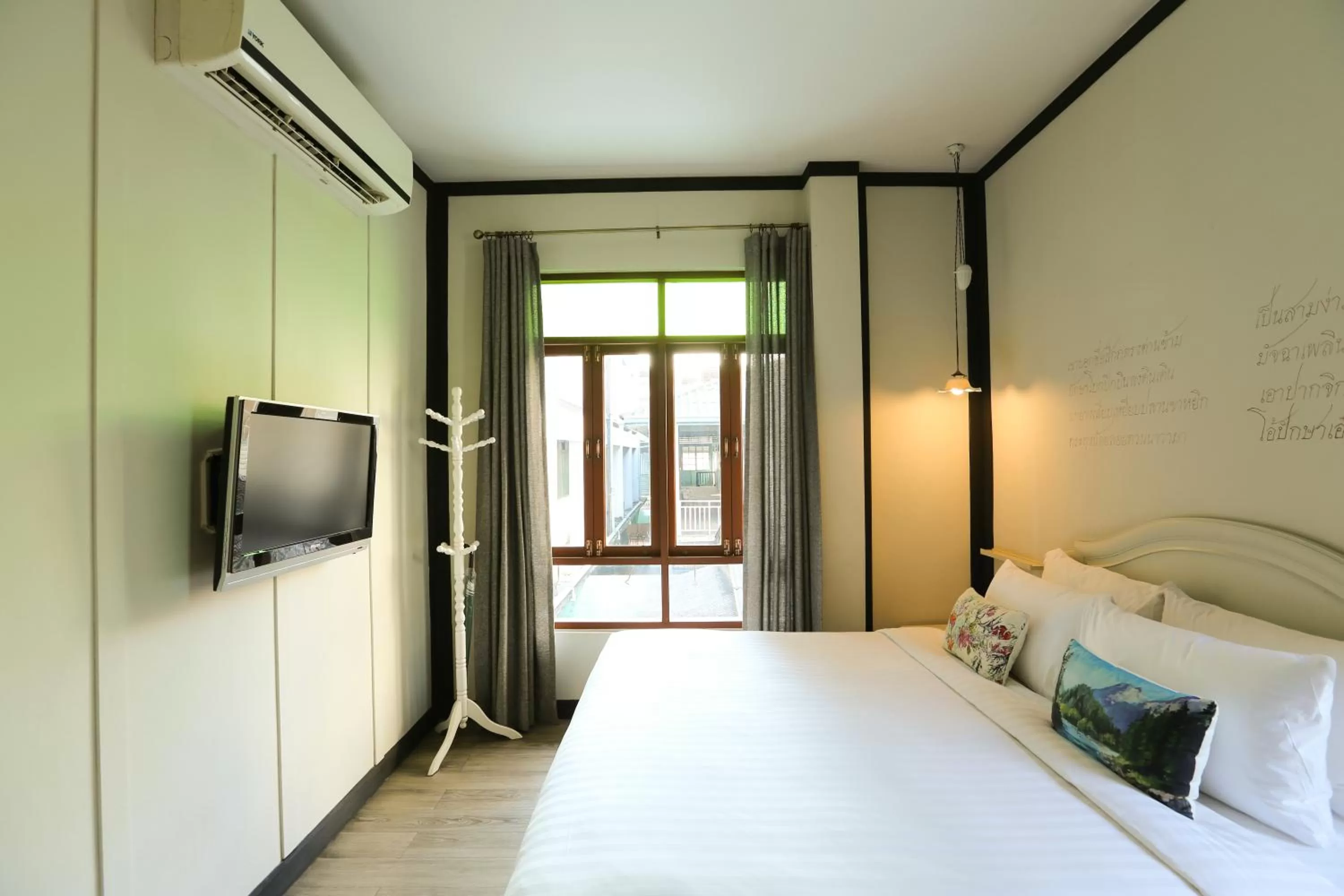 TV and multimedia, Bed in The Raweekanlaya Bangkok Wellness Cuisine Resort