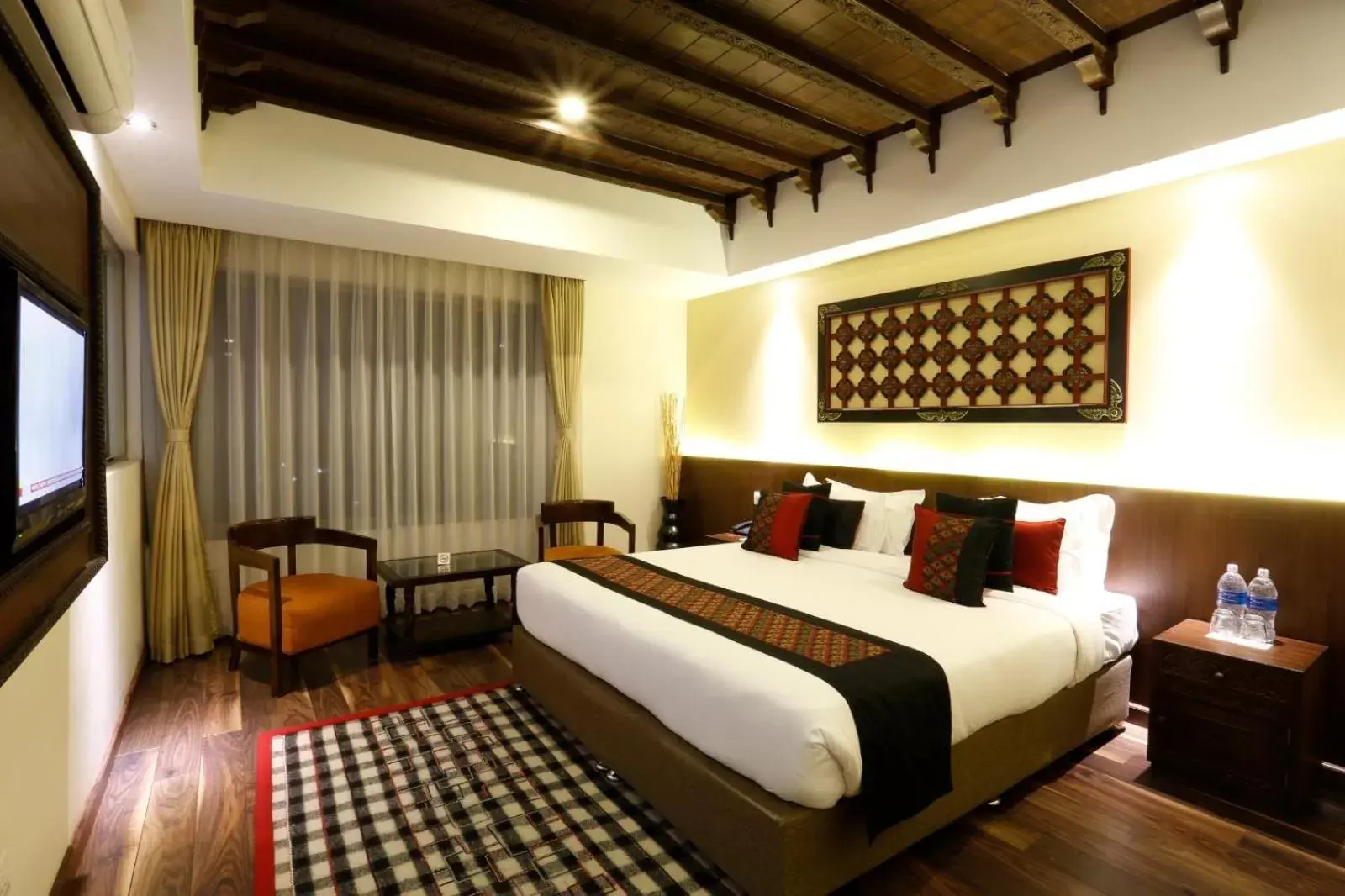 Bedroom, Bed in Hotel Shambala