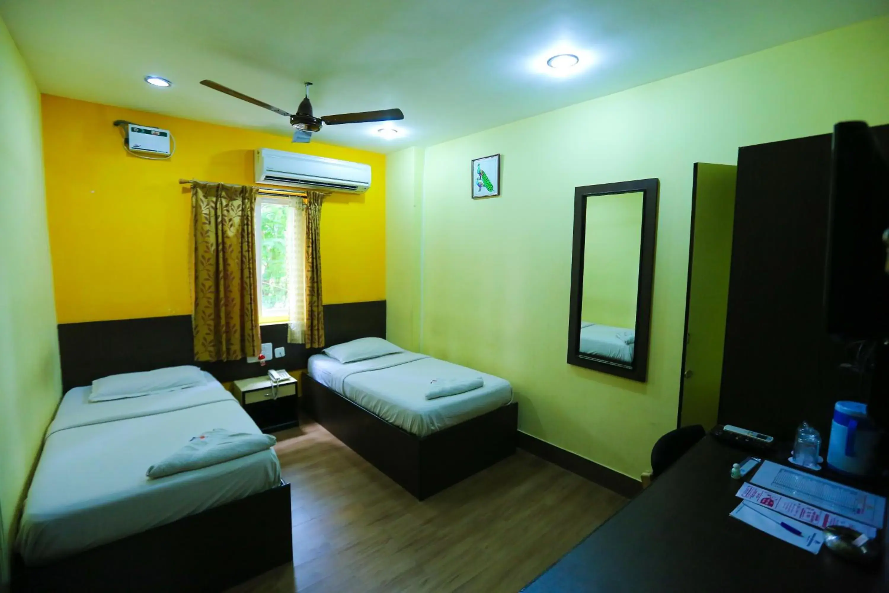 Bedroom, Bed in Season 4 Residences - Teynampet Near Apollo Hospital ,Balaji Dental, US Consulate