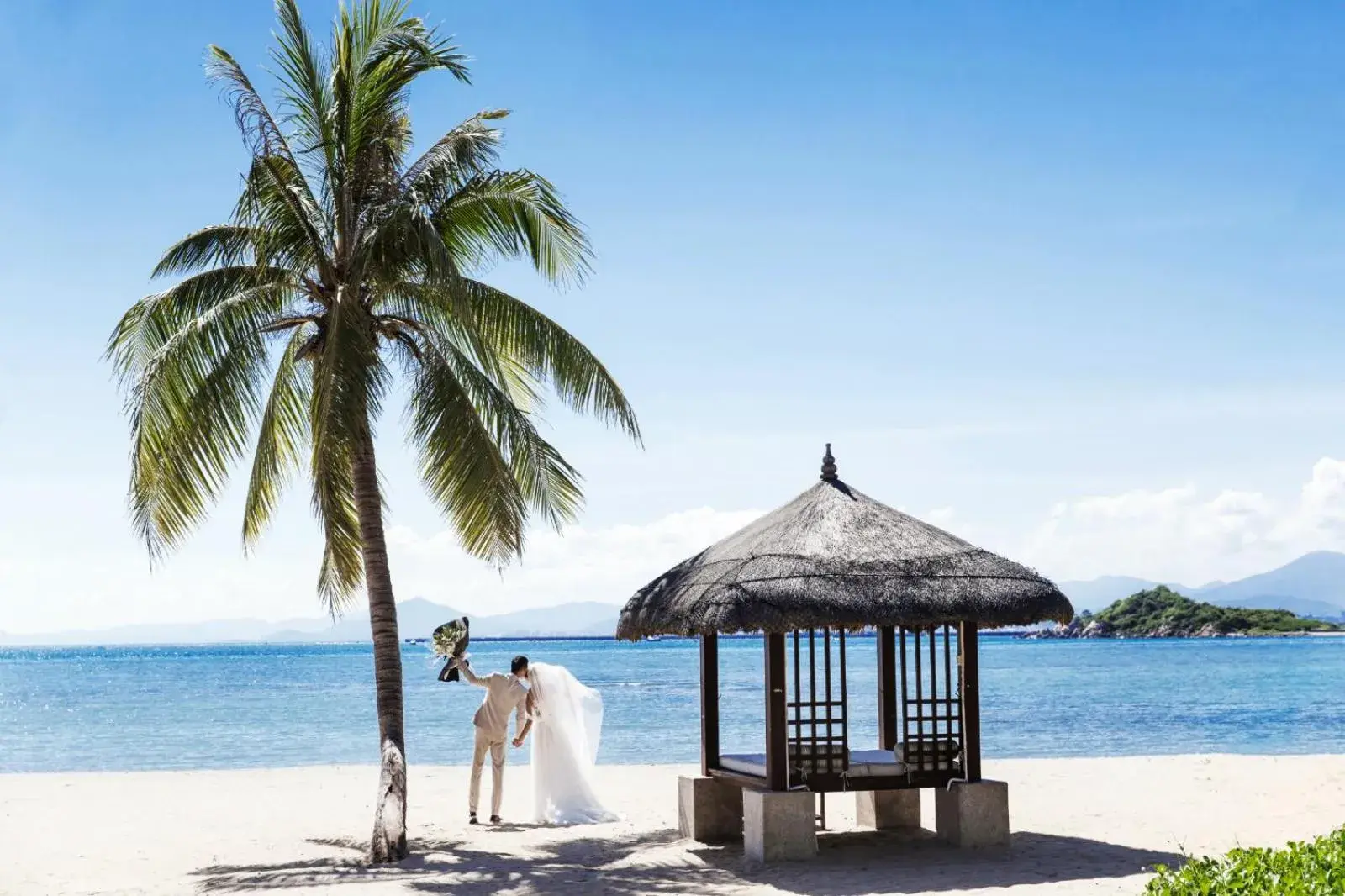 Beach in Banyan Tree Sanya