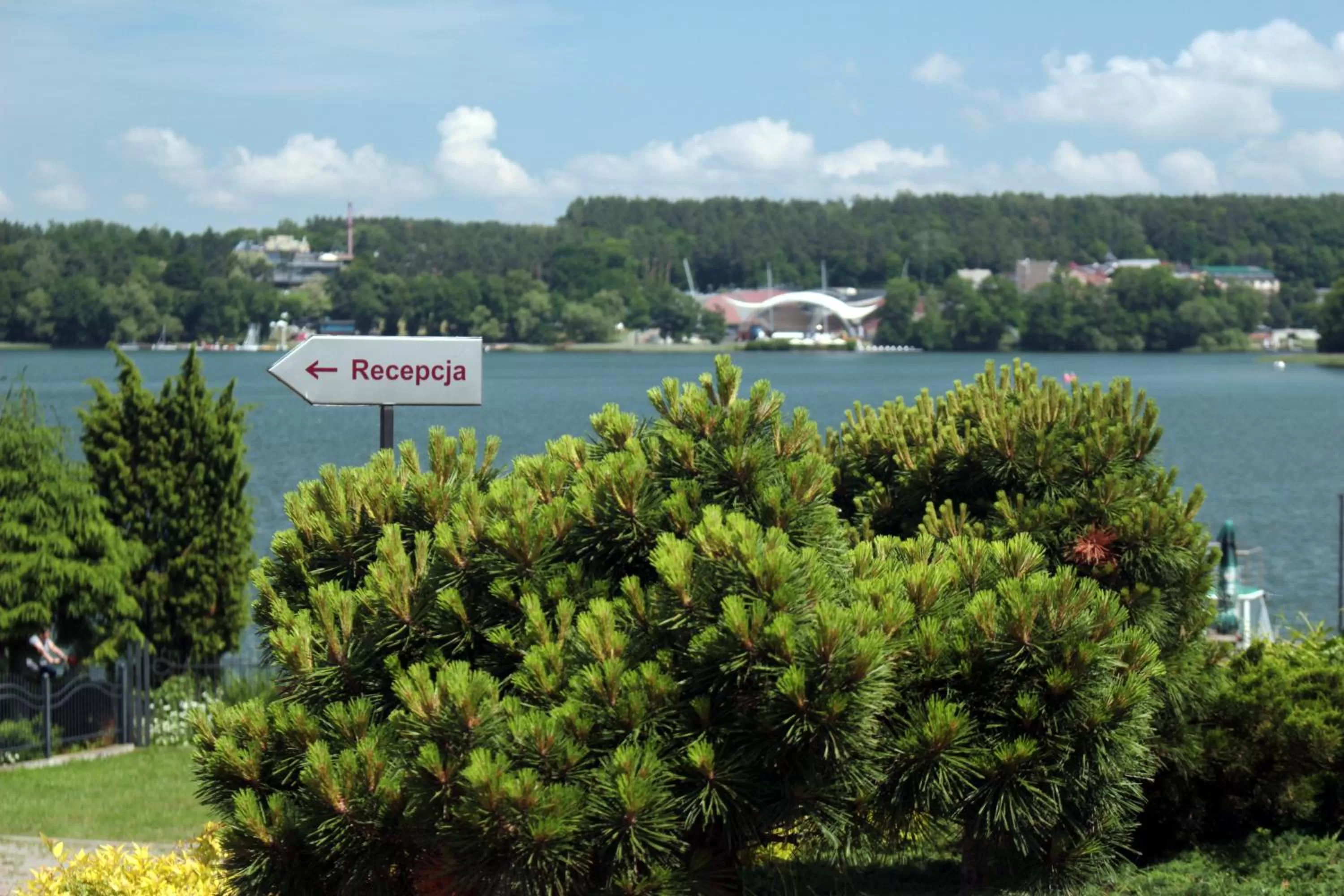 Lake view in Hotel Huszcza