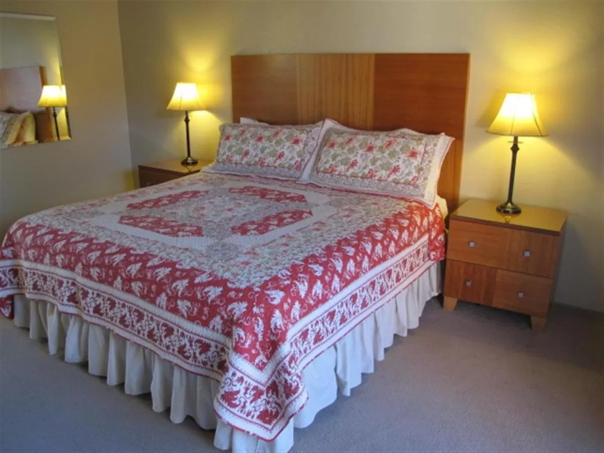 Bed in Stage Stop Inn