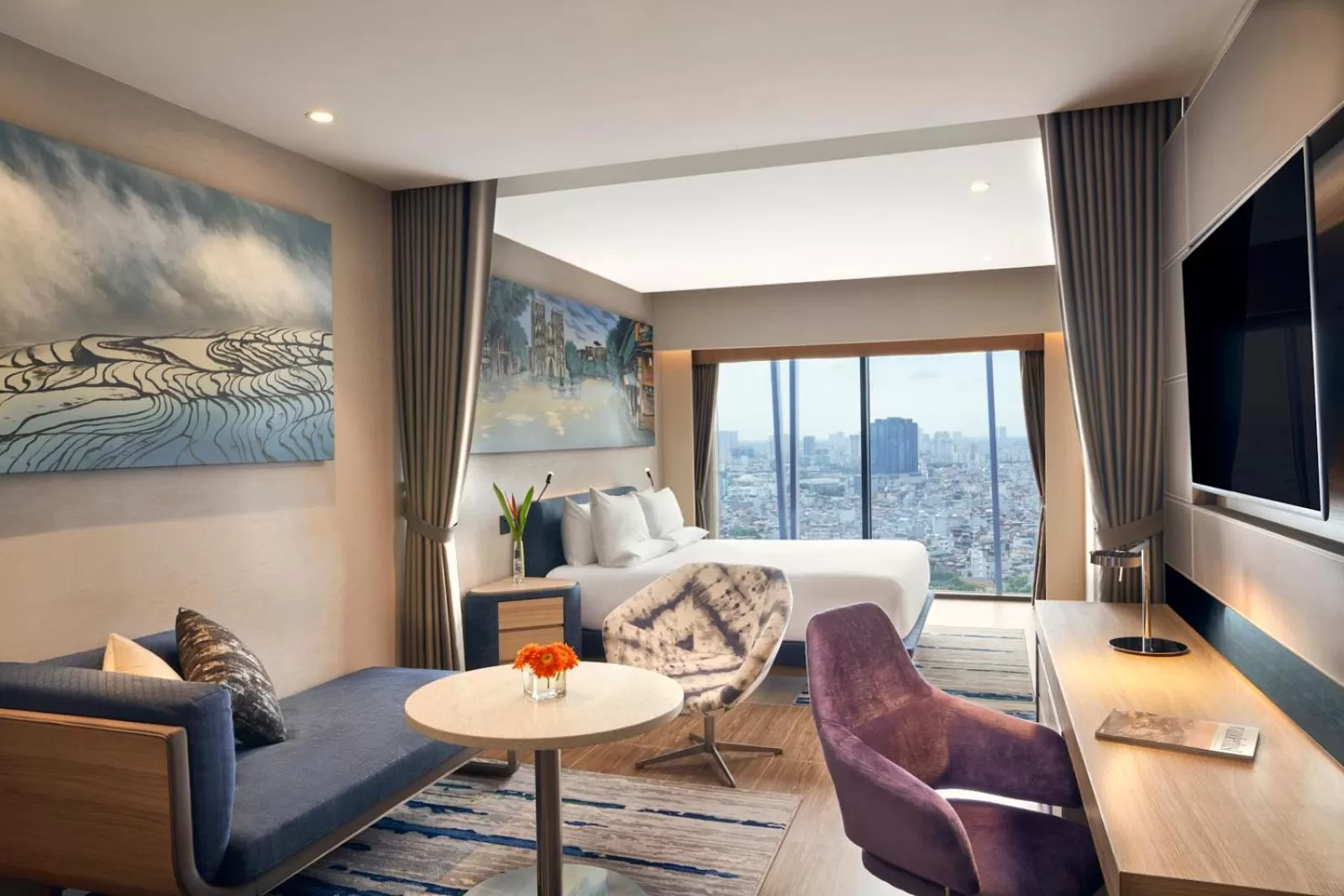 Bedroom in Novotel Hanoi Thai Ha